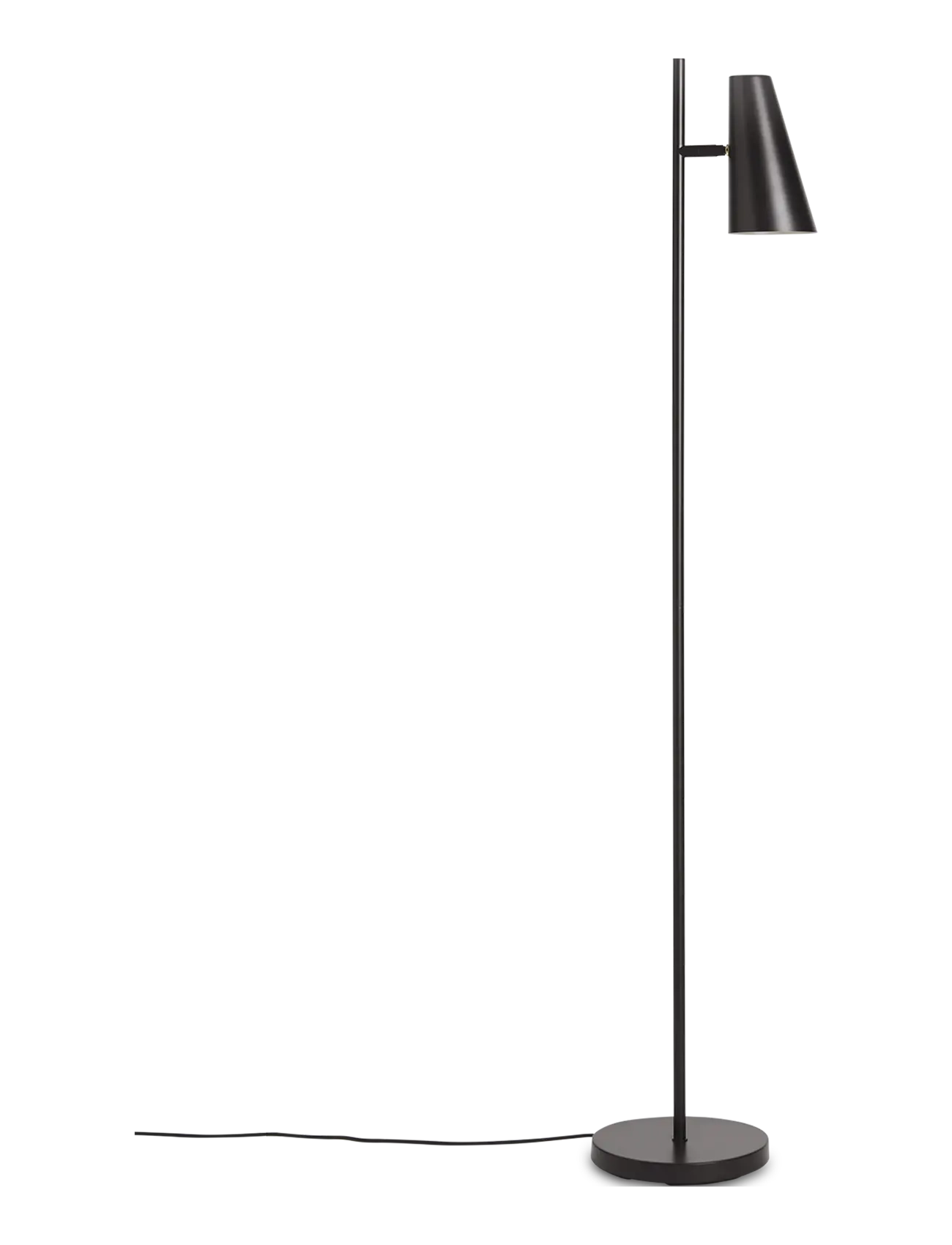 WOUD Cono floor lamp - Gulvlamper - BLACK PAINTED METAL / black