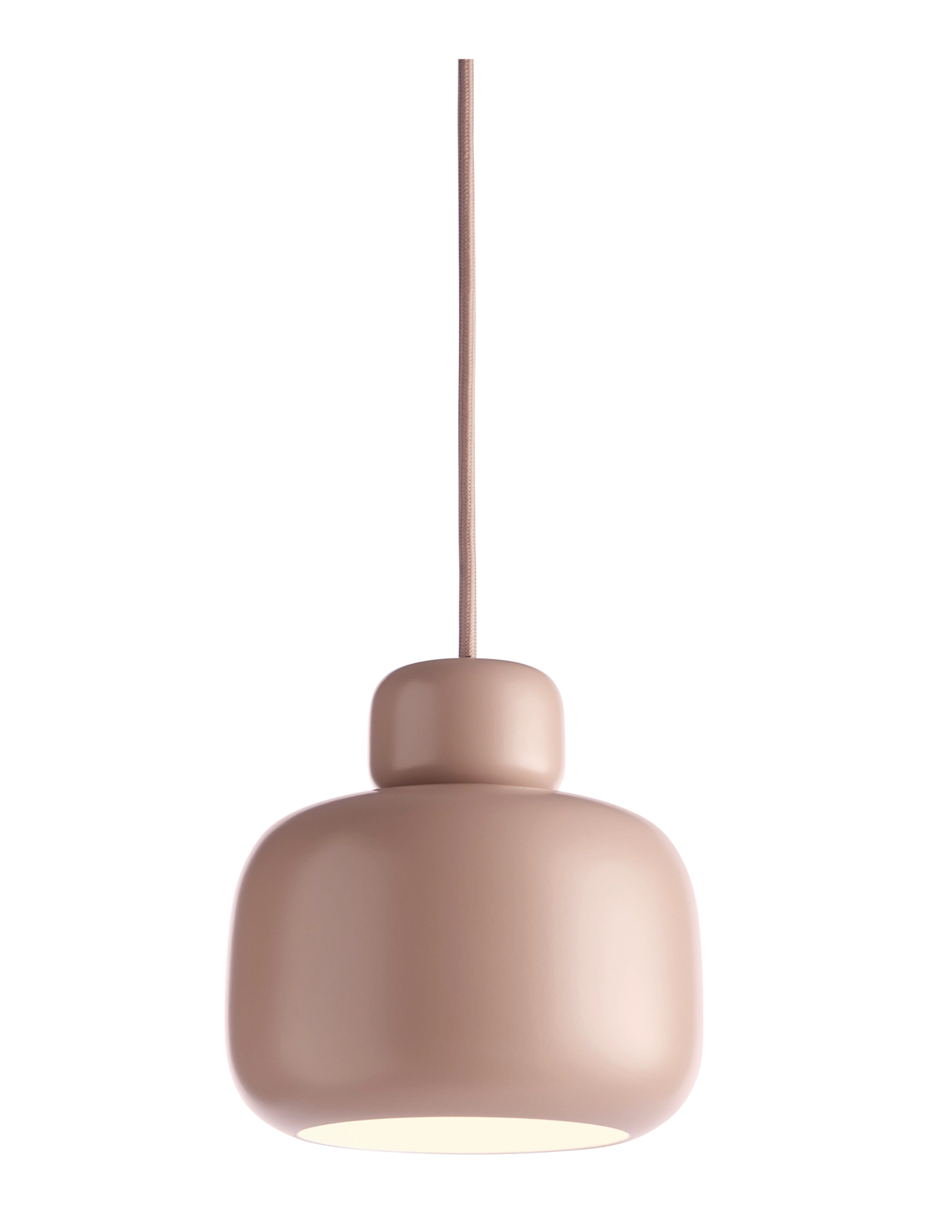 WOUD Stone Pendant (Small), Pendellampe, Pink, Str: ONE SIZE