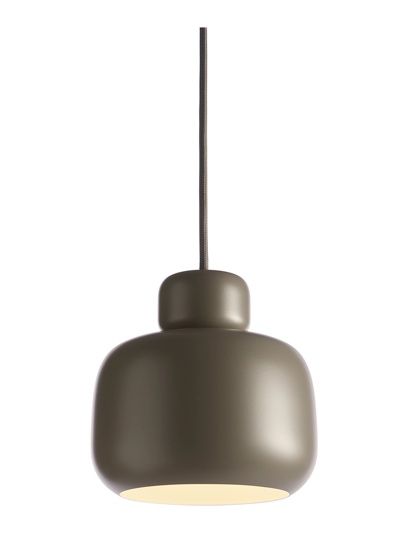 WOUD Stone pendant (Small) - Gifts - TAUPE PAINTED METAL / beige
