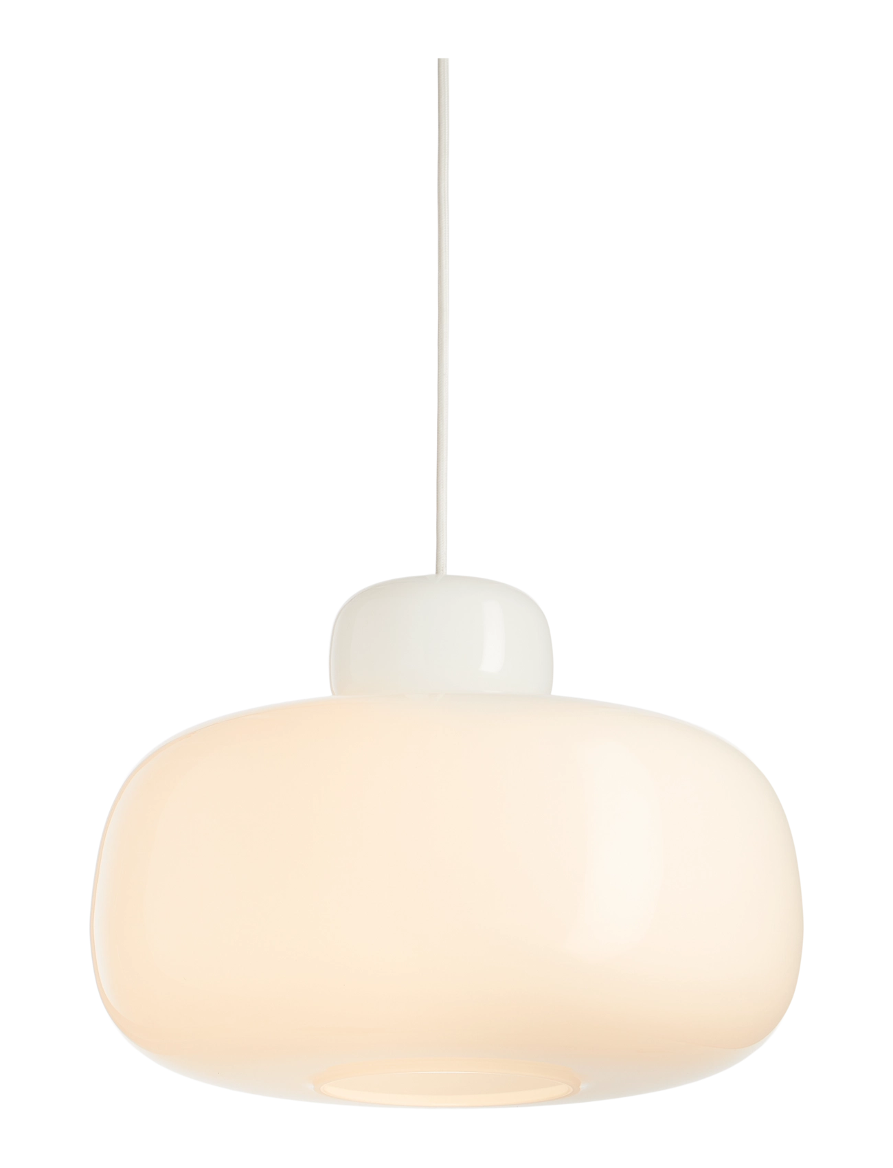 WOUD Stone pendant - Beleuchtung - OPAL TRIPLEX GLASS / white