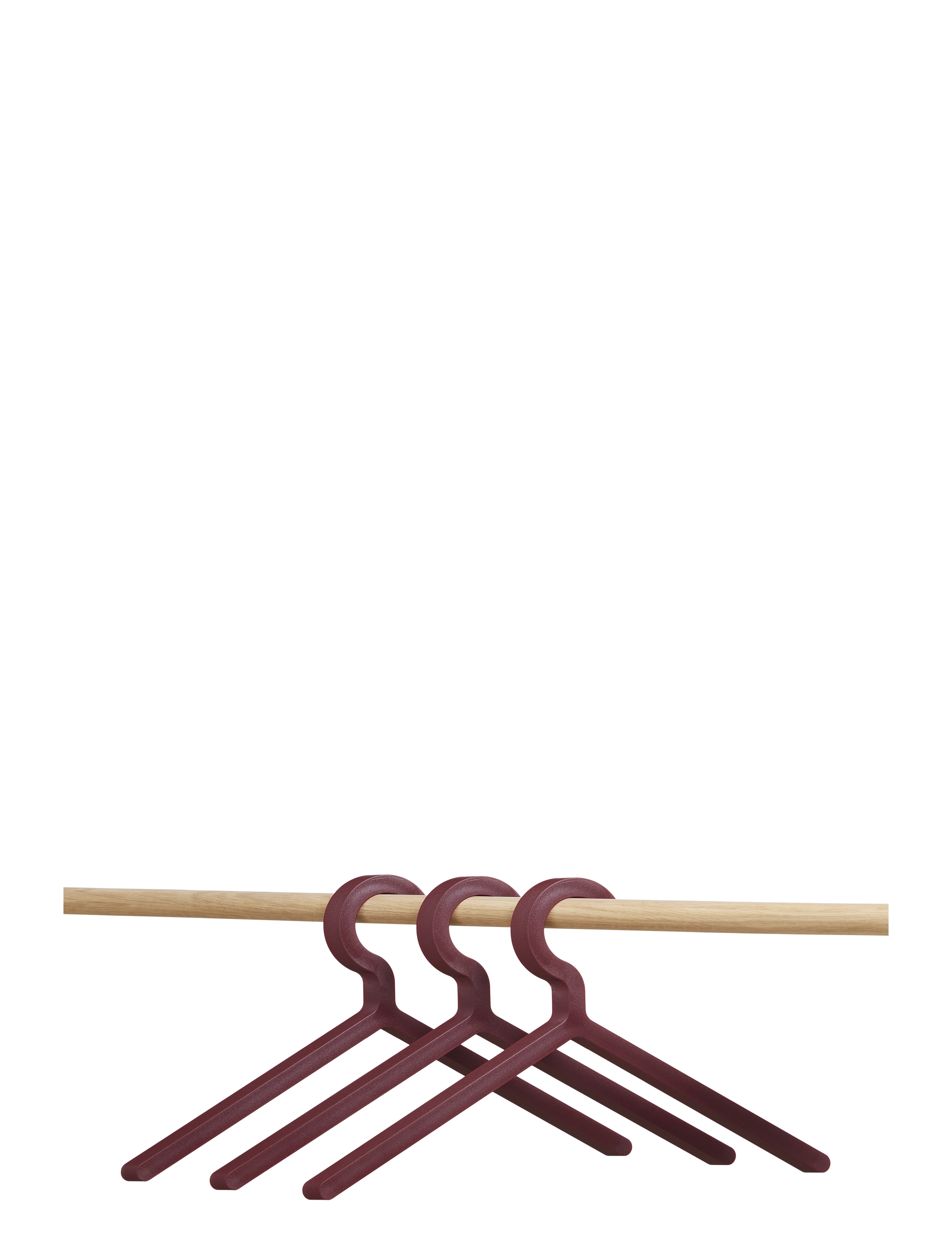 WOUD Illusion hanger - Gifts - DEEP RED / burgundy