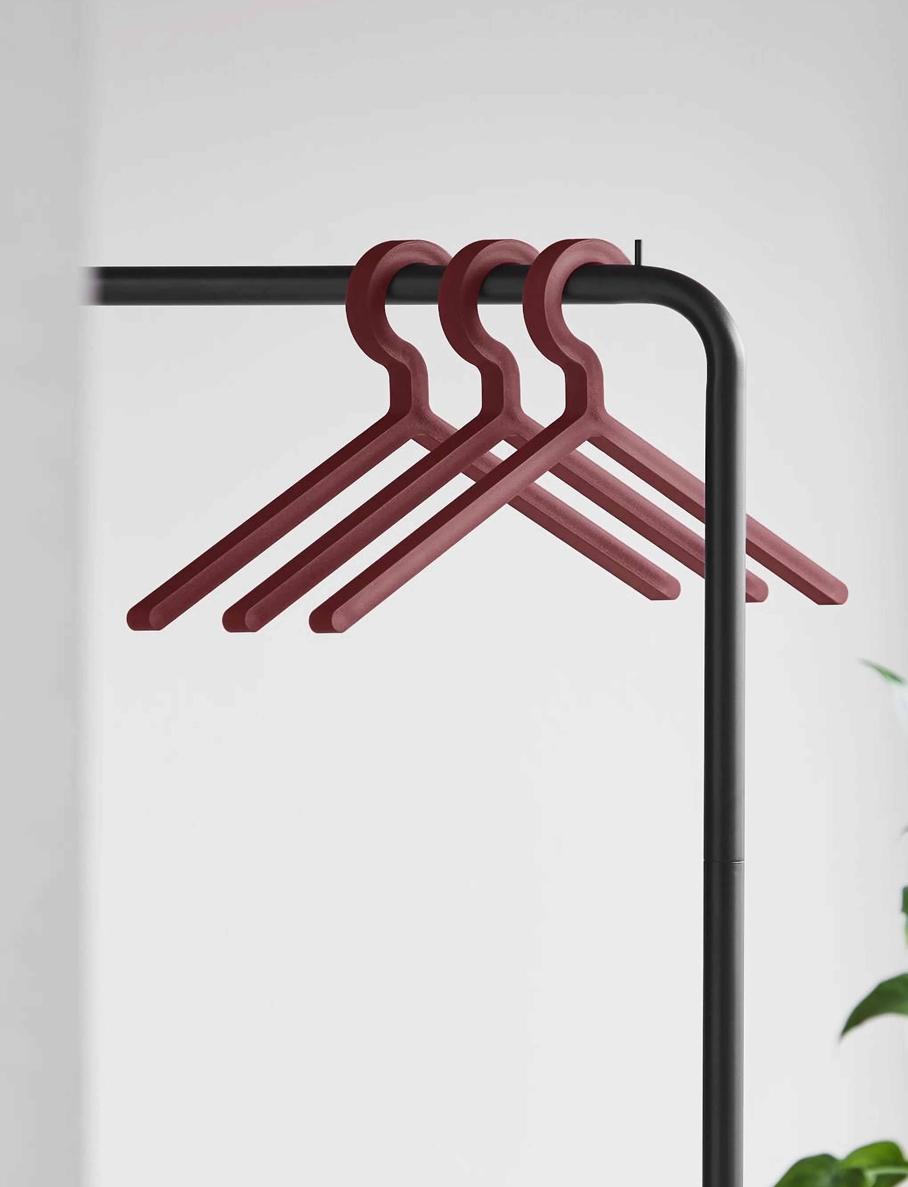 WOUD - Illusion hanger - deep red - 4