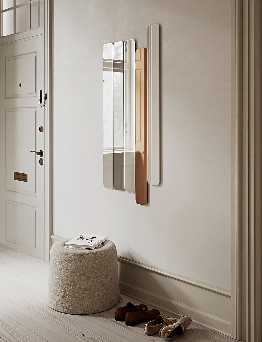 WOUD - Logs mirror (5 mirrors) - wandspiegel - mirrors - 0