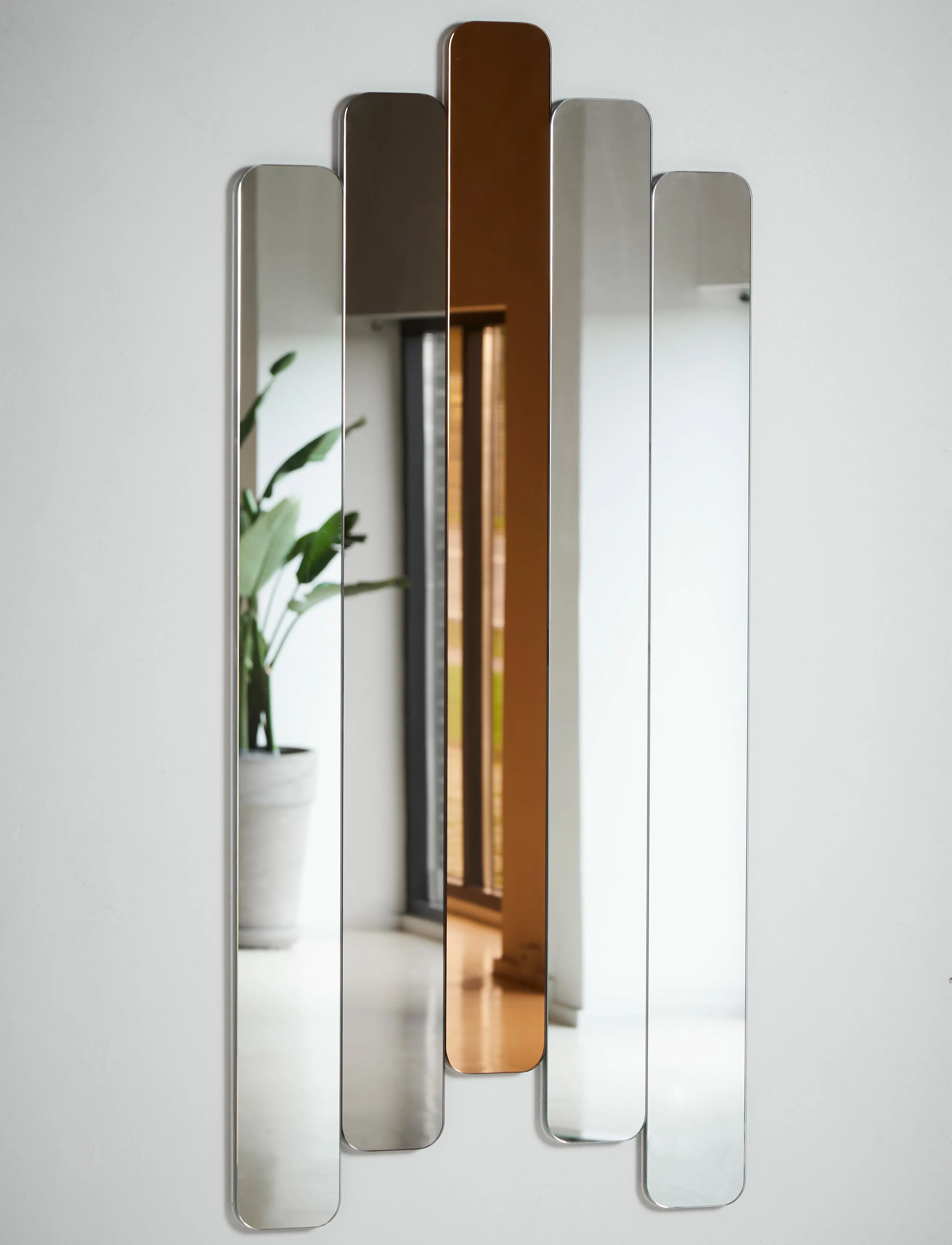 WOUD - Logs mirror (5 mirrors) - väggspeglar - mirrors - 4