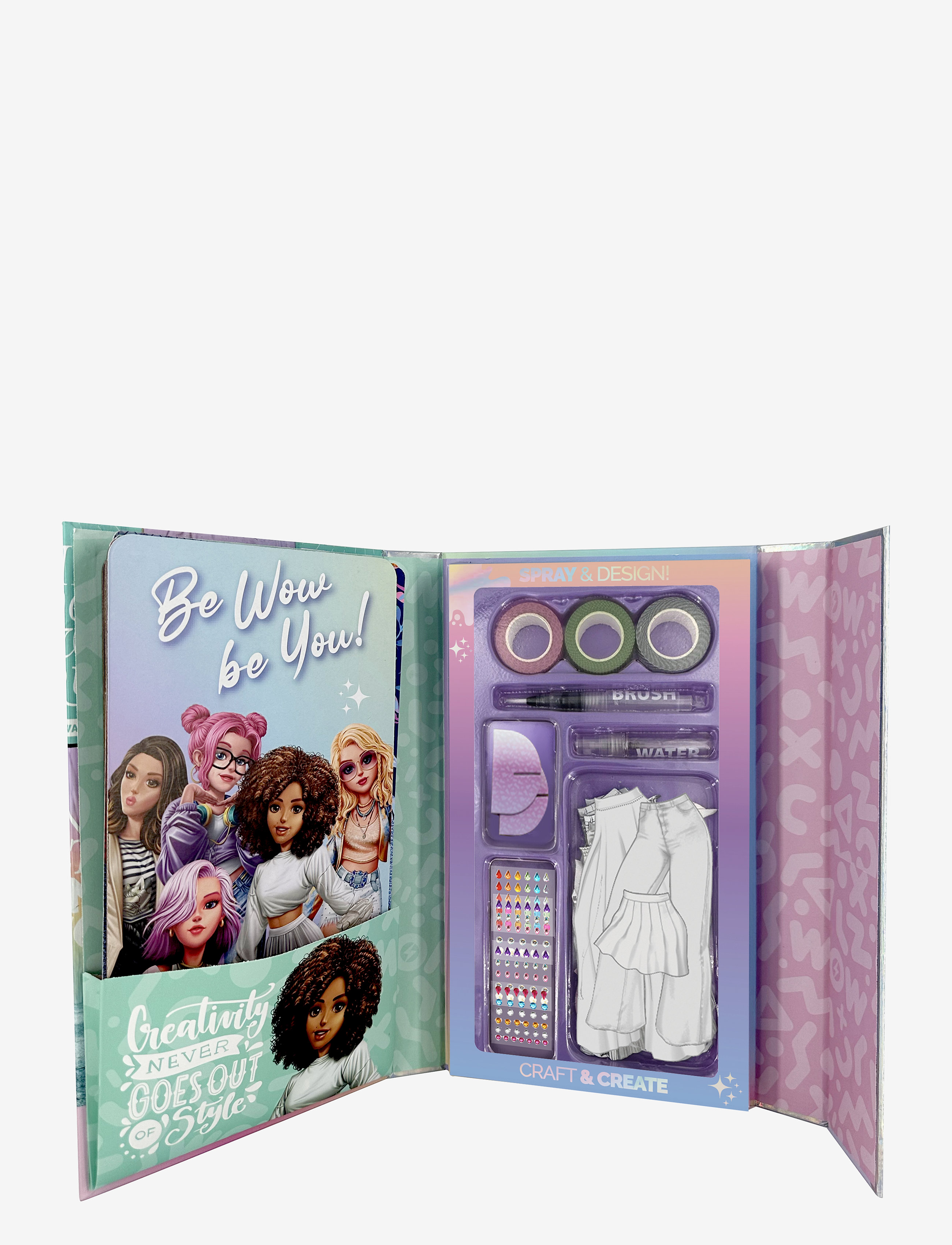 WOW Generation - WOW® Generation, Splash&Create Outfit Set - kreasæt - multi coloured - 1