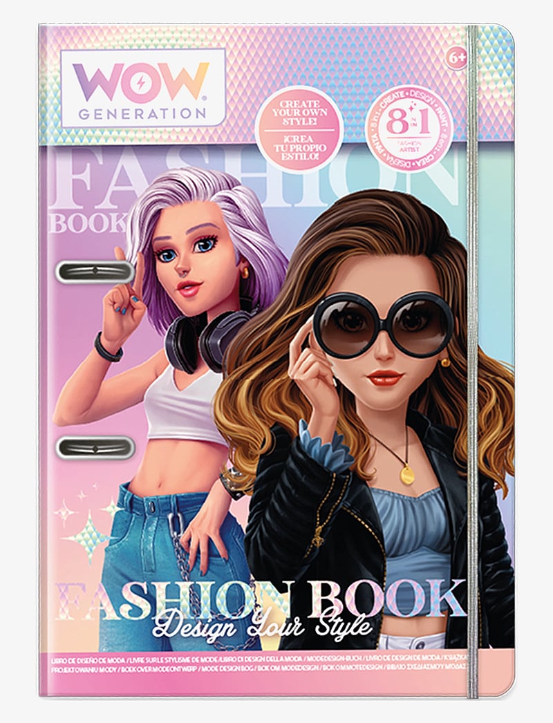 WOW Generation - WOW® Generation, Deluxe DIY Fashion Book Binder - värvimis- & käsitööraamatud - multi coloured - 0