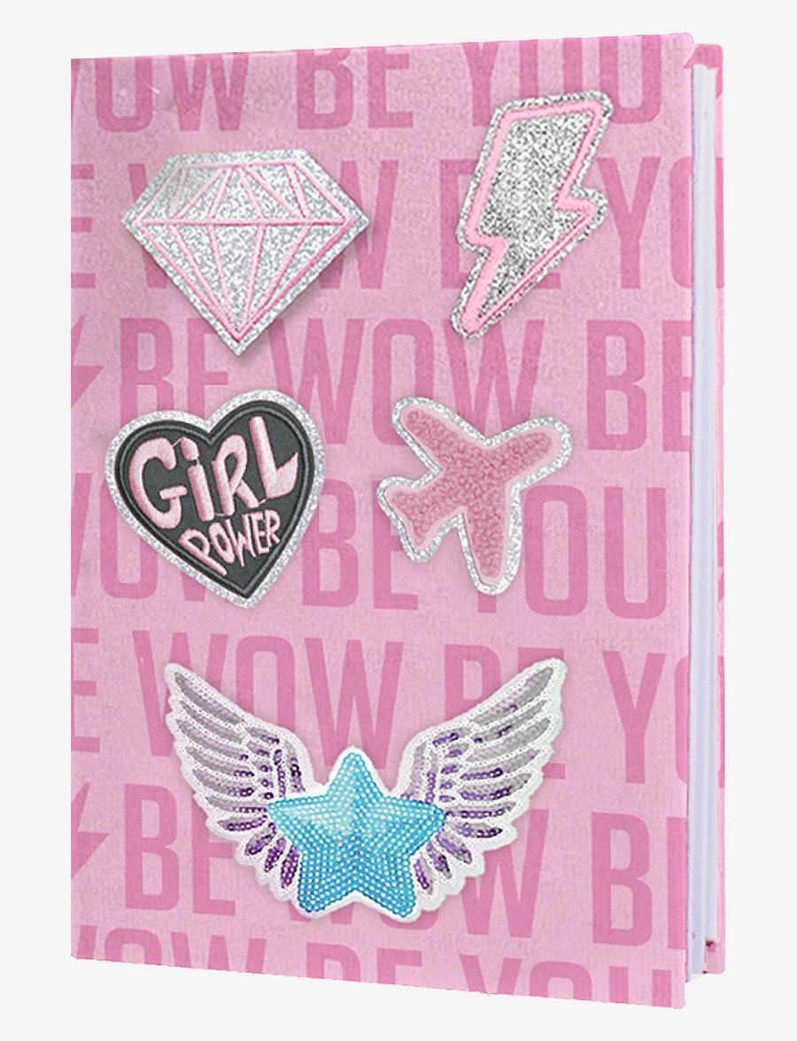 WOW Generation - WOW® Generation, Notebook w/patches, ruled sheets - kalendrid ja märkmikud - multi coloured - 0