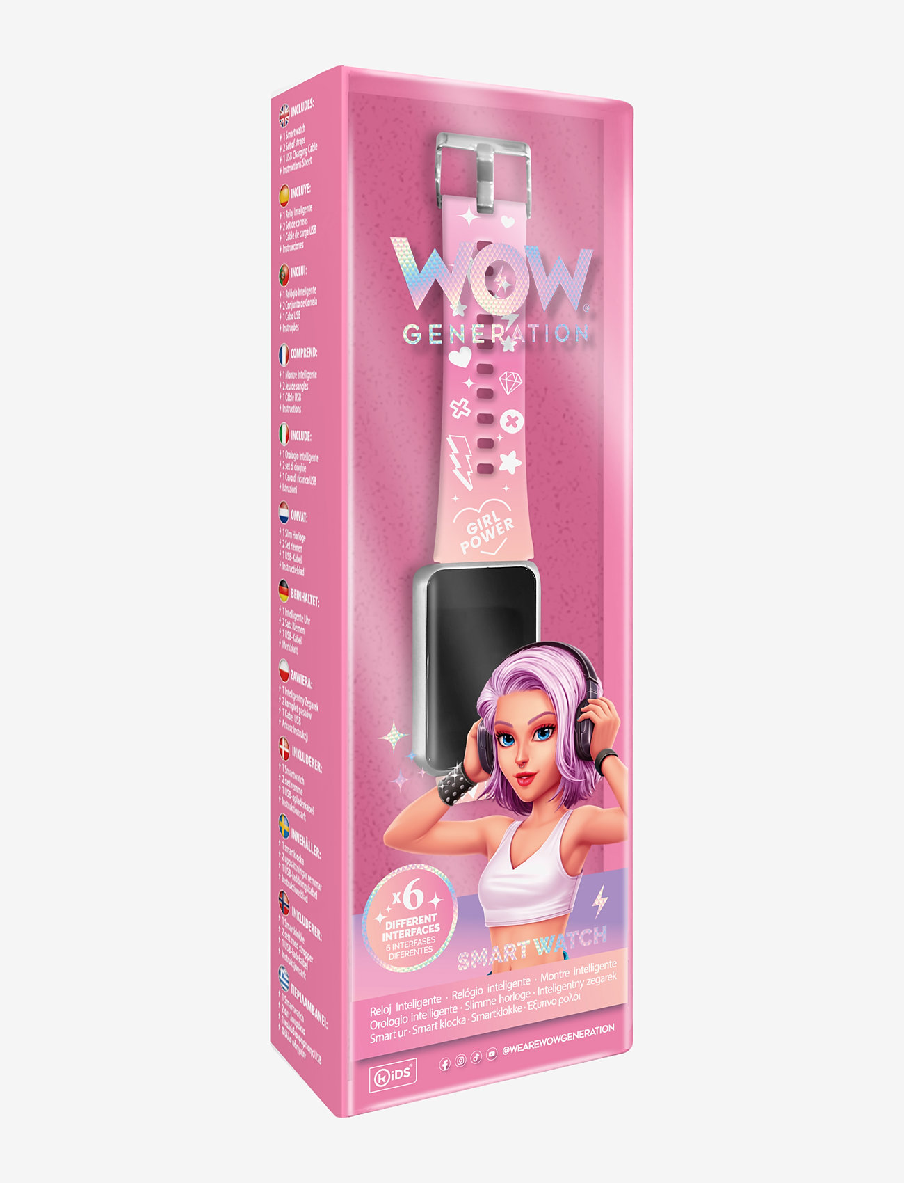 WOW Generation - WOW® Generation, Smart-watch - barn - multi coloured - 2