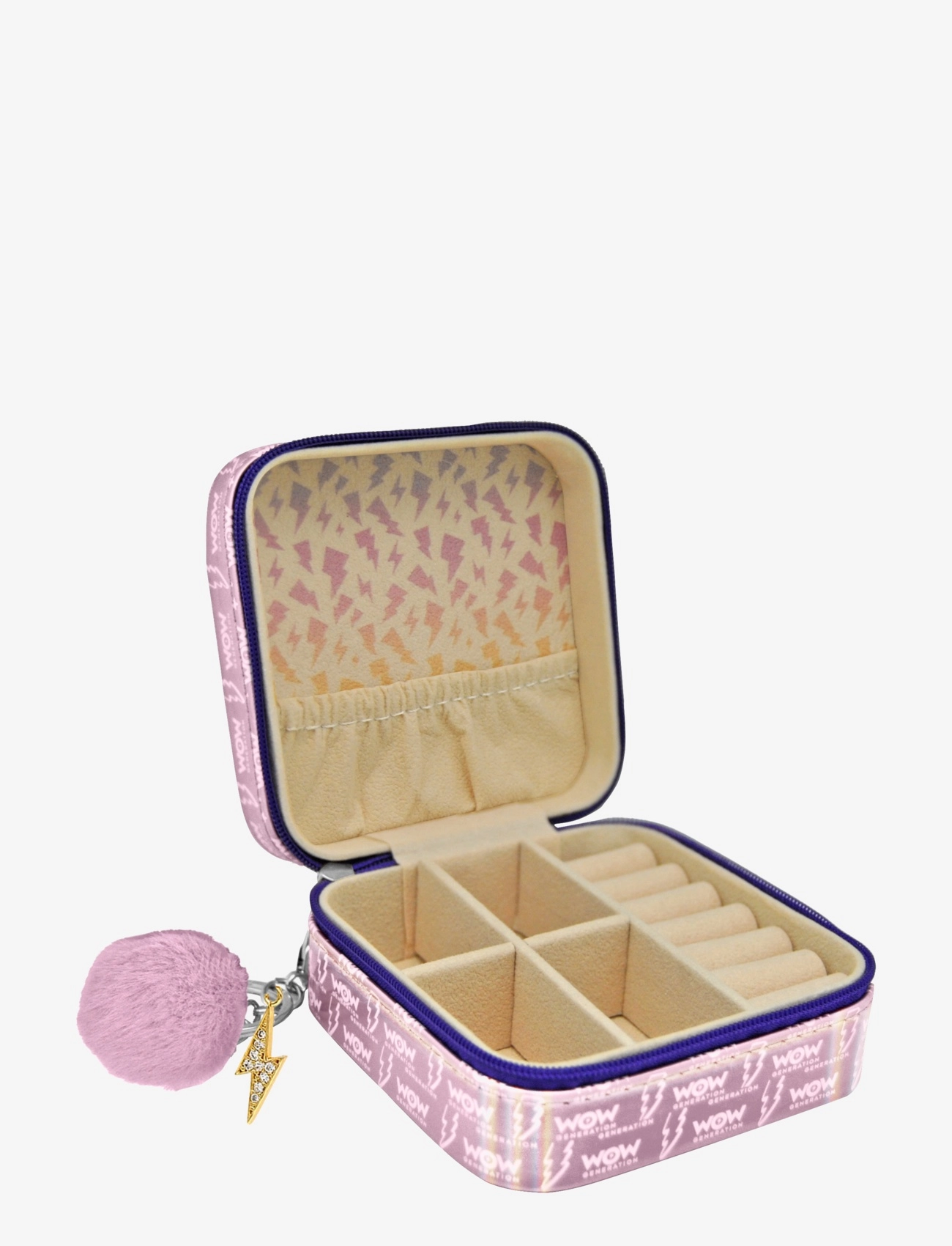 WOW Generation - WOW® Generation, Jewelry Travel Case w/pompom - multi coloured - 4