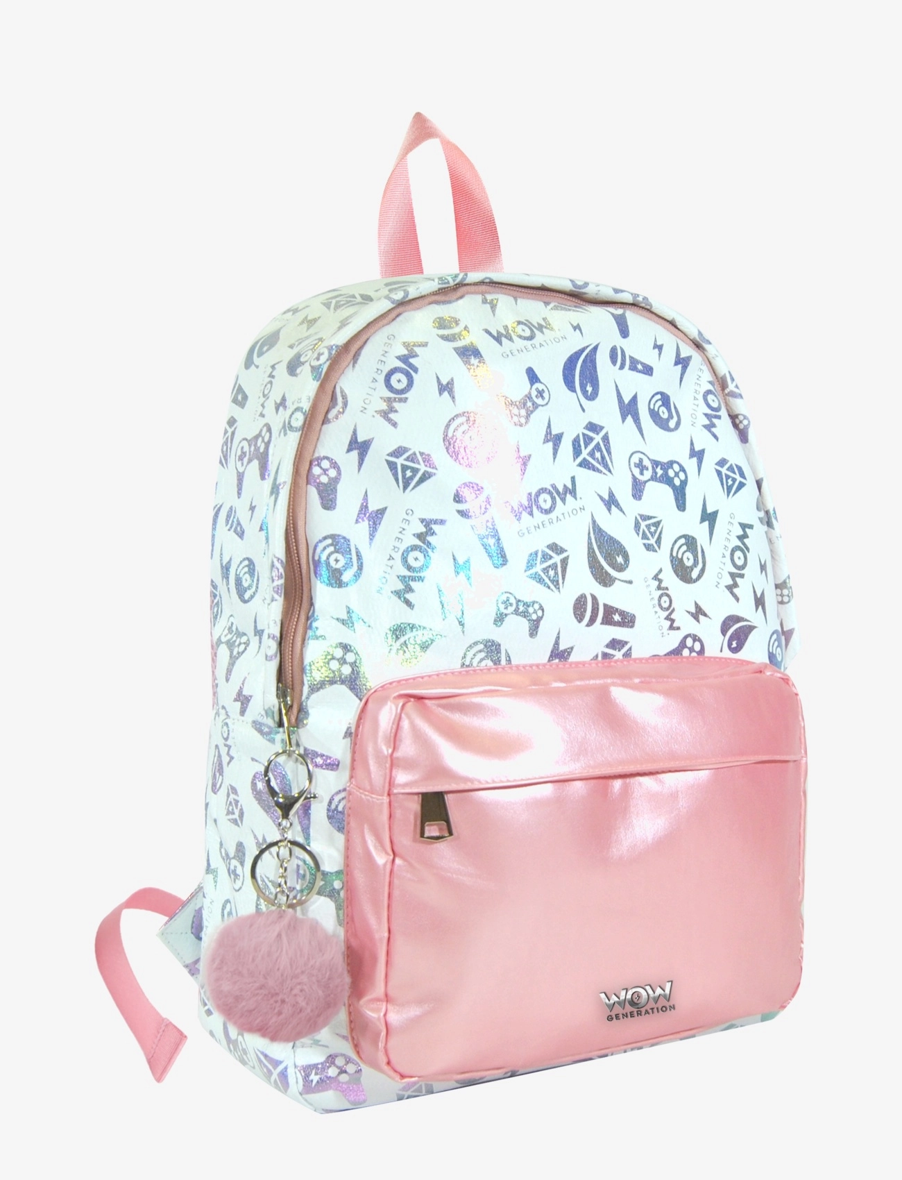 WOW Generation - WOW® Generation, Backpack w/pompom 40 x 30 x 13 cm - sacs a dos - multi coloured - 1