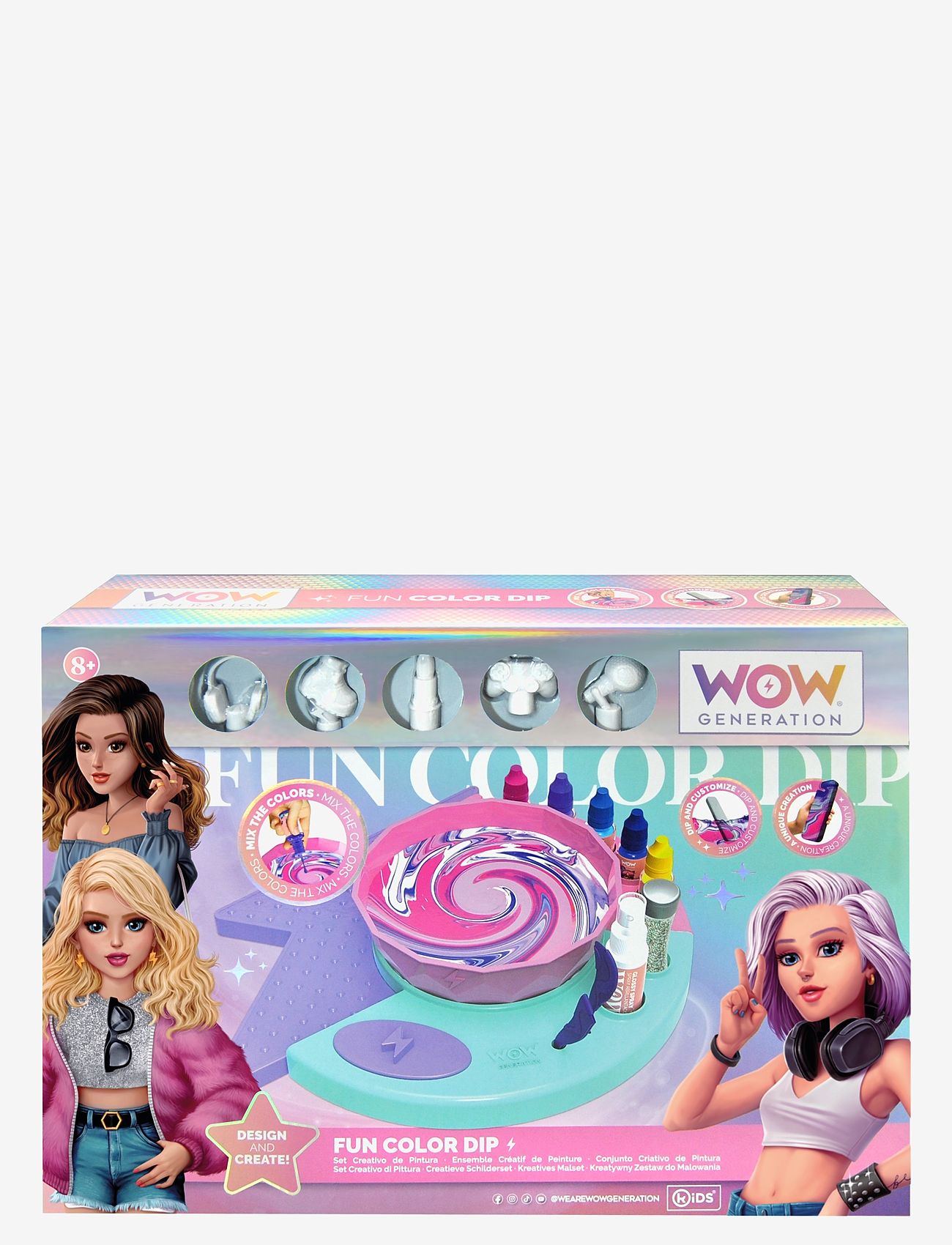 WOW Generation - WOW® Generation, Magic Dip Studio, Creative Decora - pysselset - multi coloured - 4