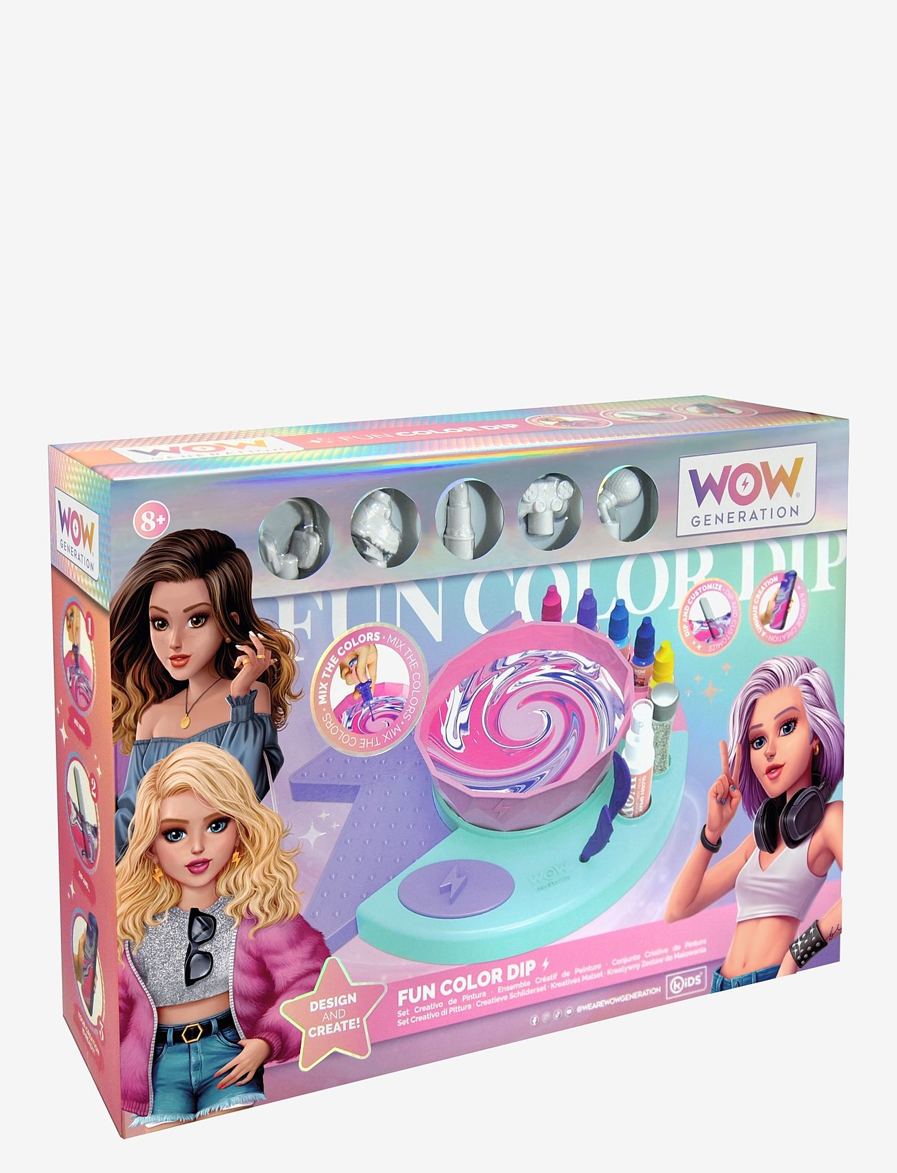 WOW Generation - WOW® Generation, Magic Dip Studio, Creative Decora - pysselset - multi coloured - 5
