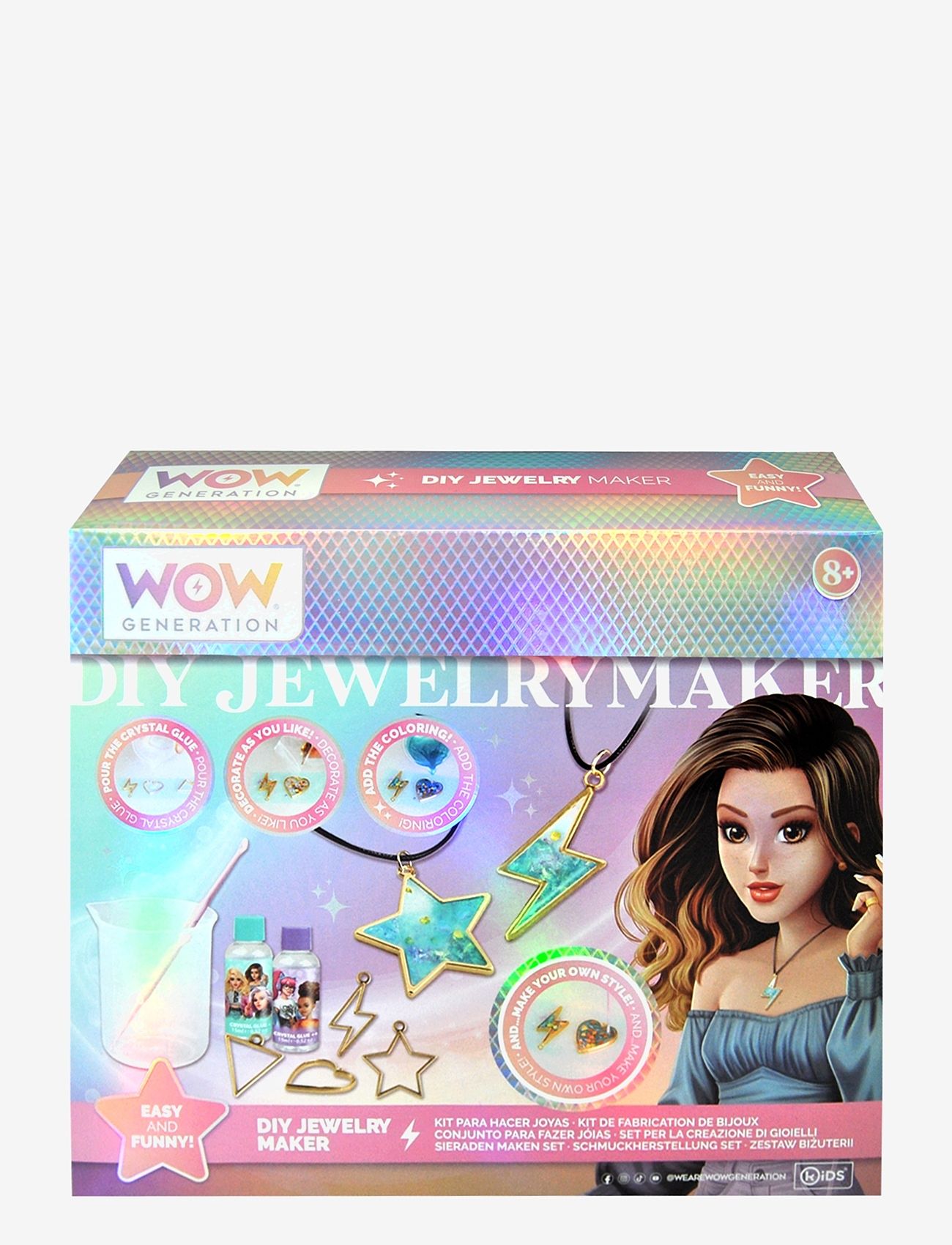 WOW Generation - WOW® Generation, DIY Resin Jewelry Maker Set - jewellery & accessories - multi coloured - 0