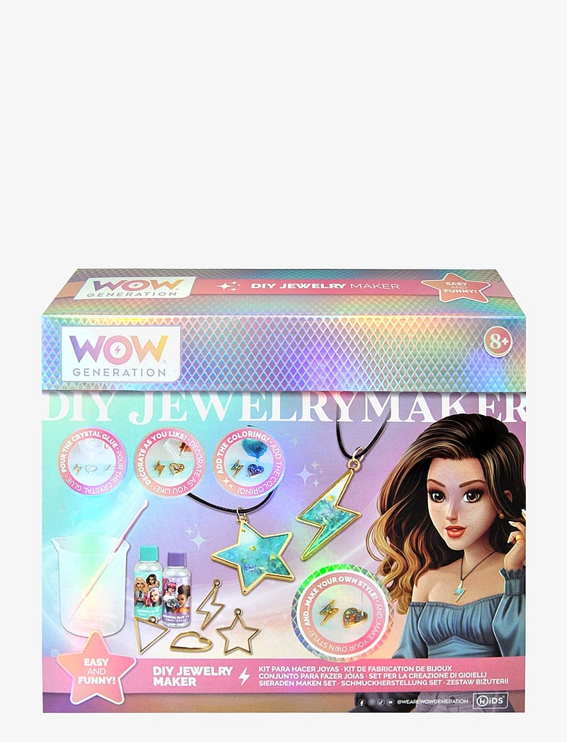 WOW Generation - WOW® Generation, DIY Resin Jewelry Maker Set - ehted & aksessuaarid - multi coloured - 0