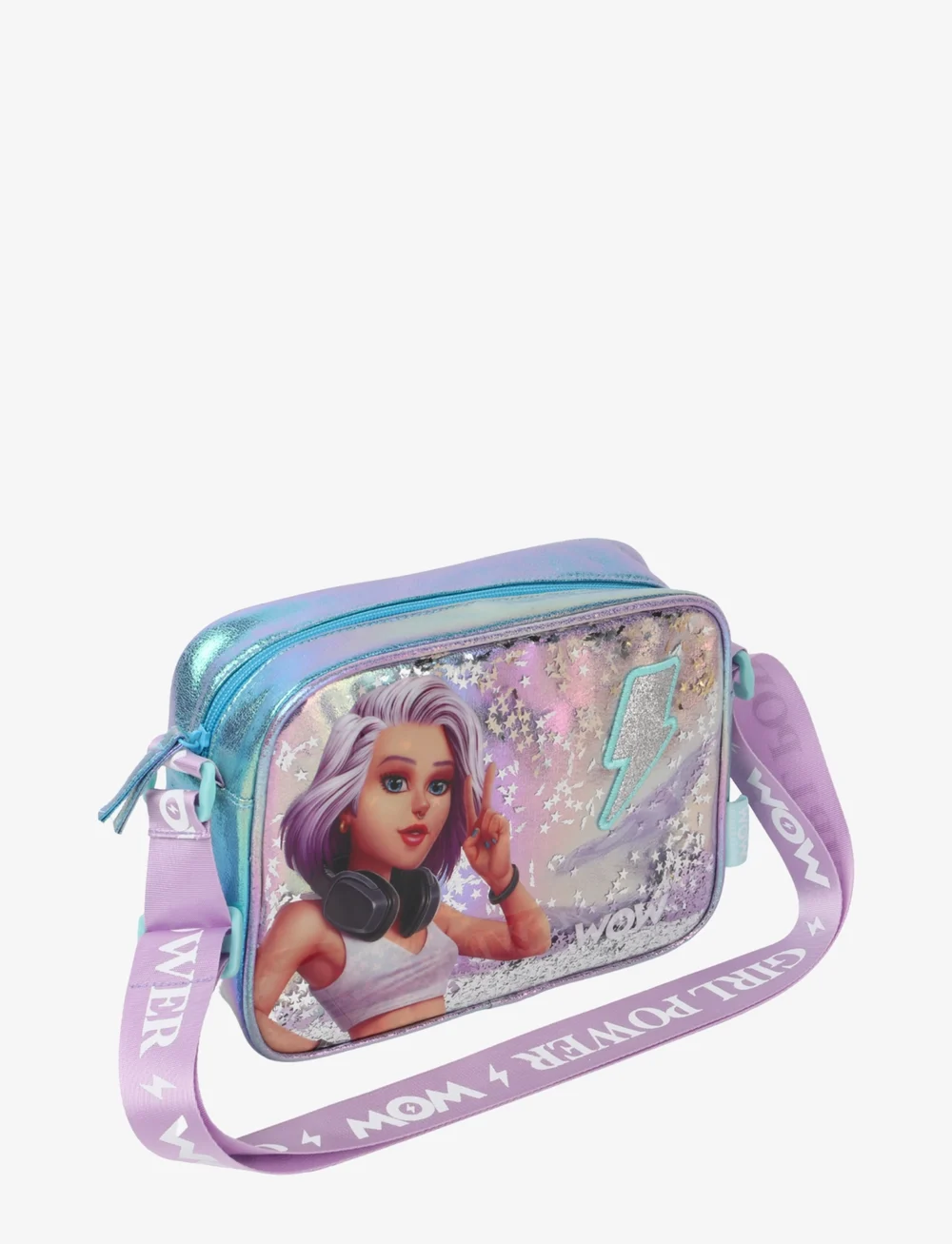 WOW Generation - WOW® Generation, Handbag with glitter - tragetaschen & kleine taschen - multi coloured - 0