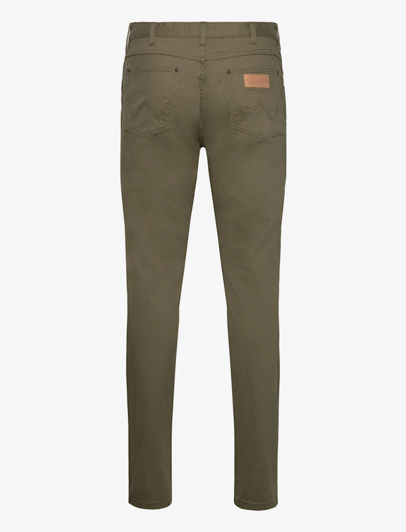 Wrangler - LARSTON - džinsa bikses ar tievām starām - militare green - 1