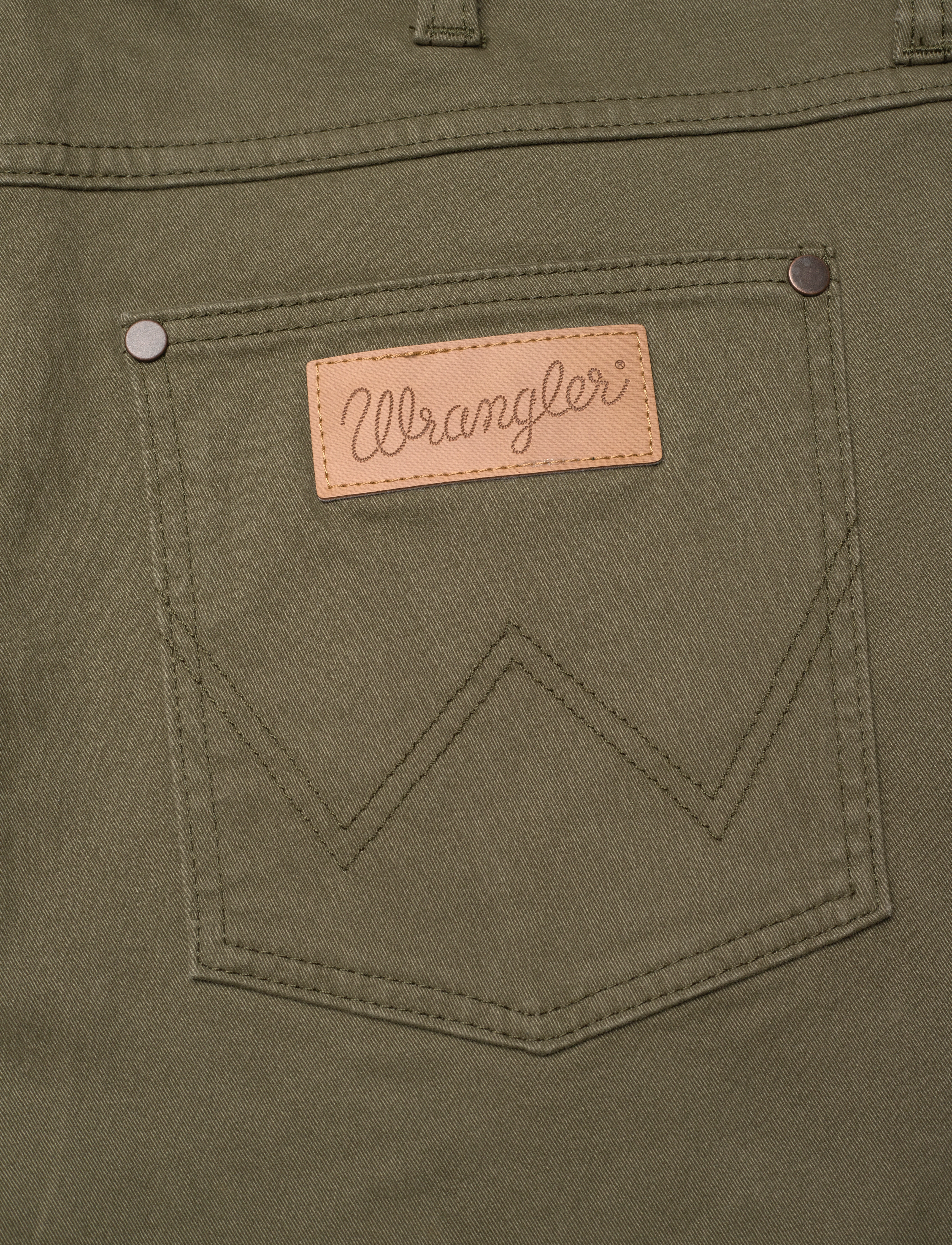 Wrangler - LARSTON - püksid & teksad - militare green - 4
