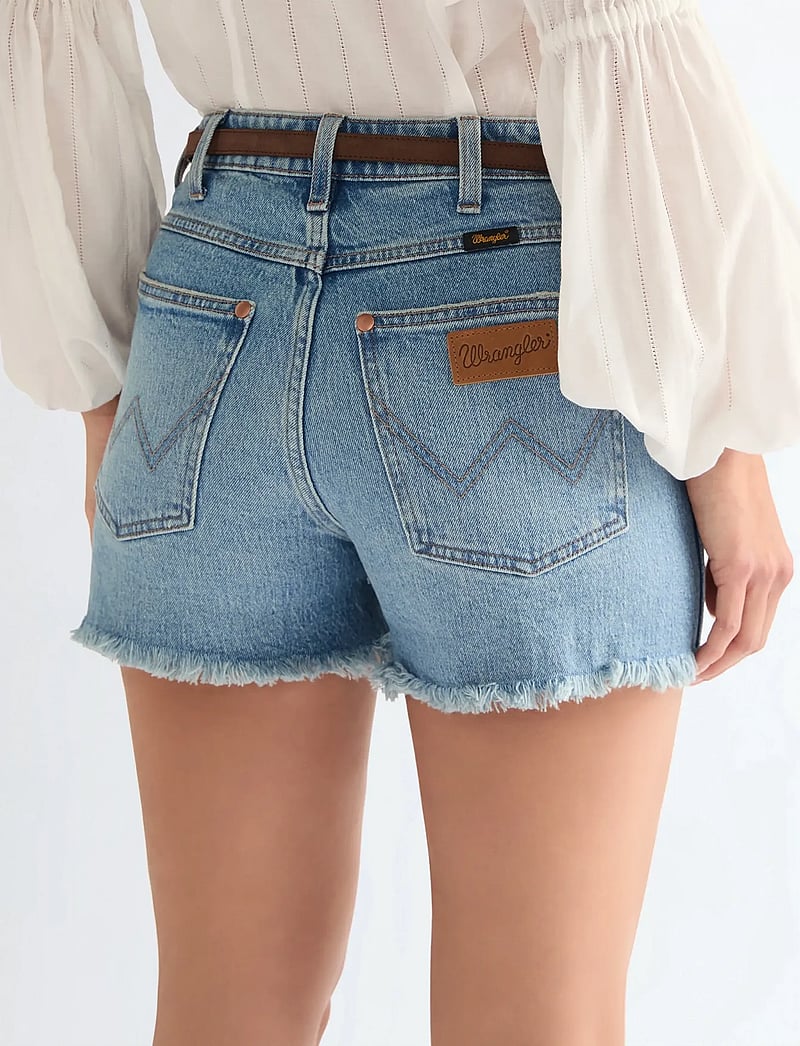 Wrangler - THIN WESTERN BELT - ledergürtel - brown suede - 3