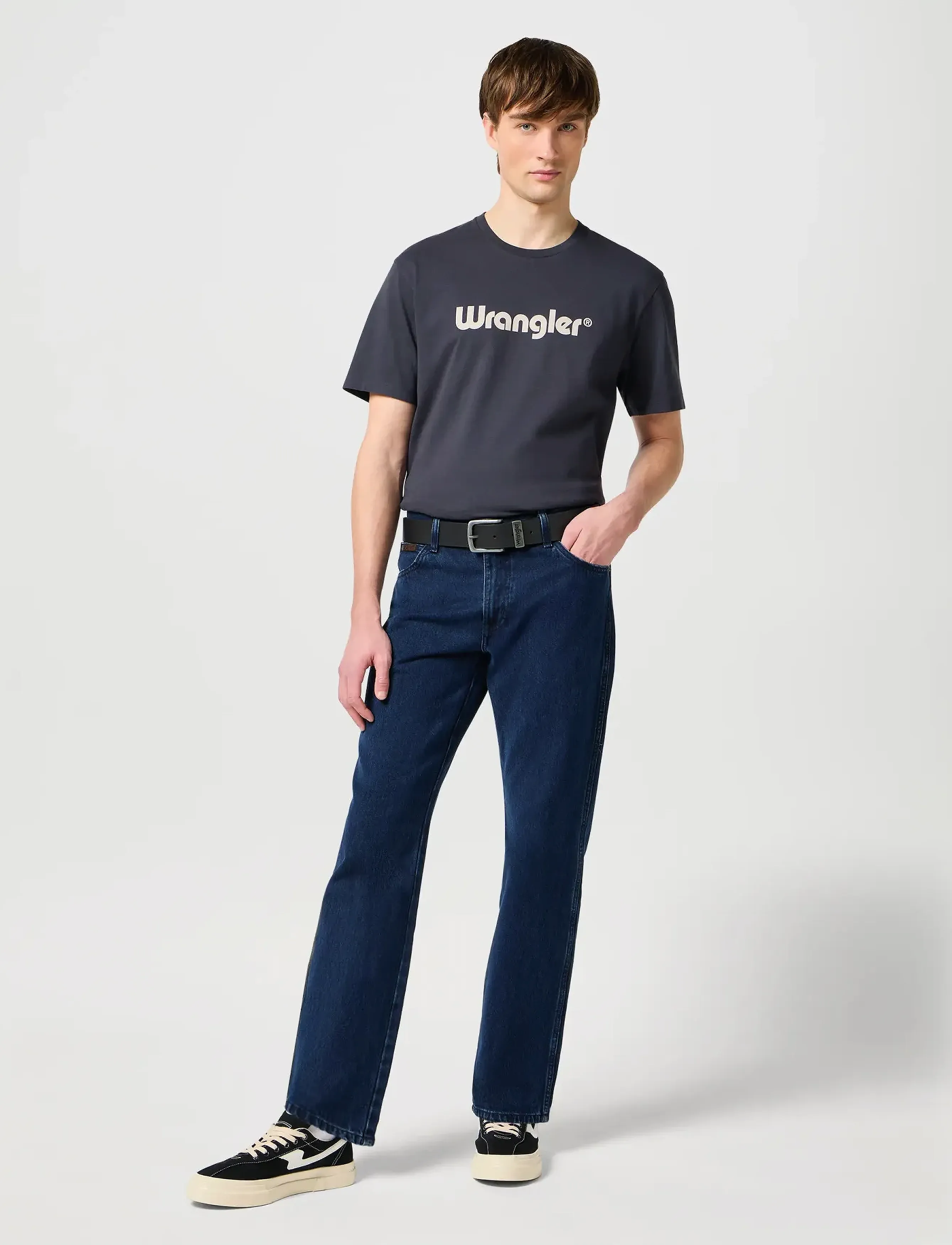 Wrangler - METAL LOOP - black - 3