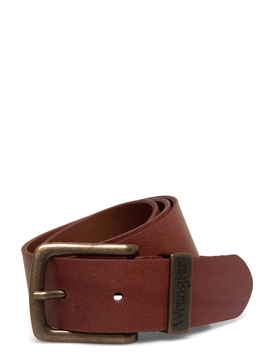 Wrangler - METAL LOOP - klassische gürtel - cognac - 1