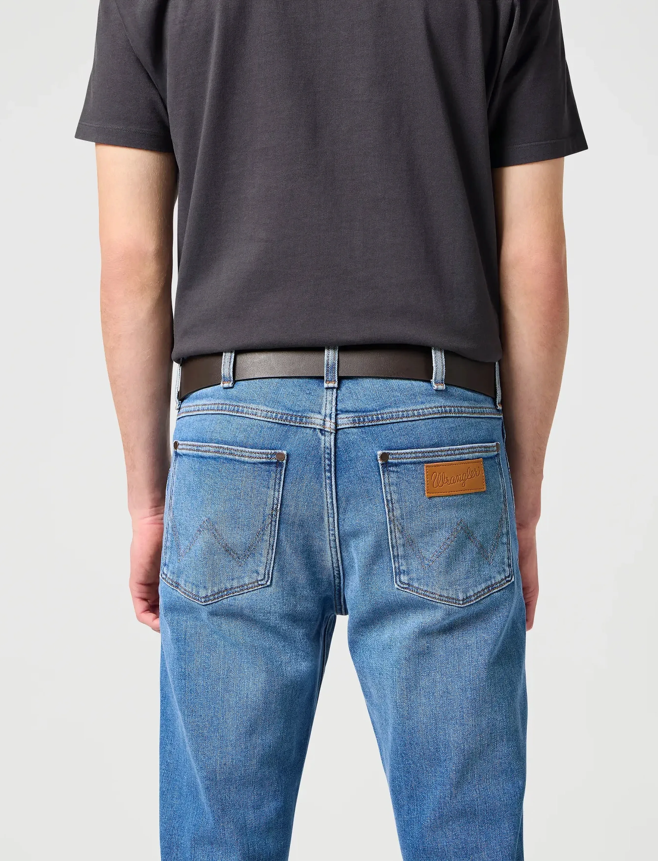 Wrangler - METAL LOOP - brown - 4