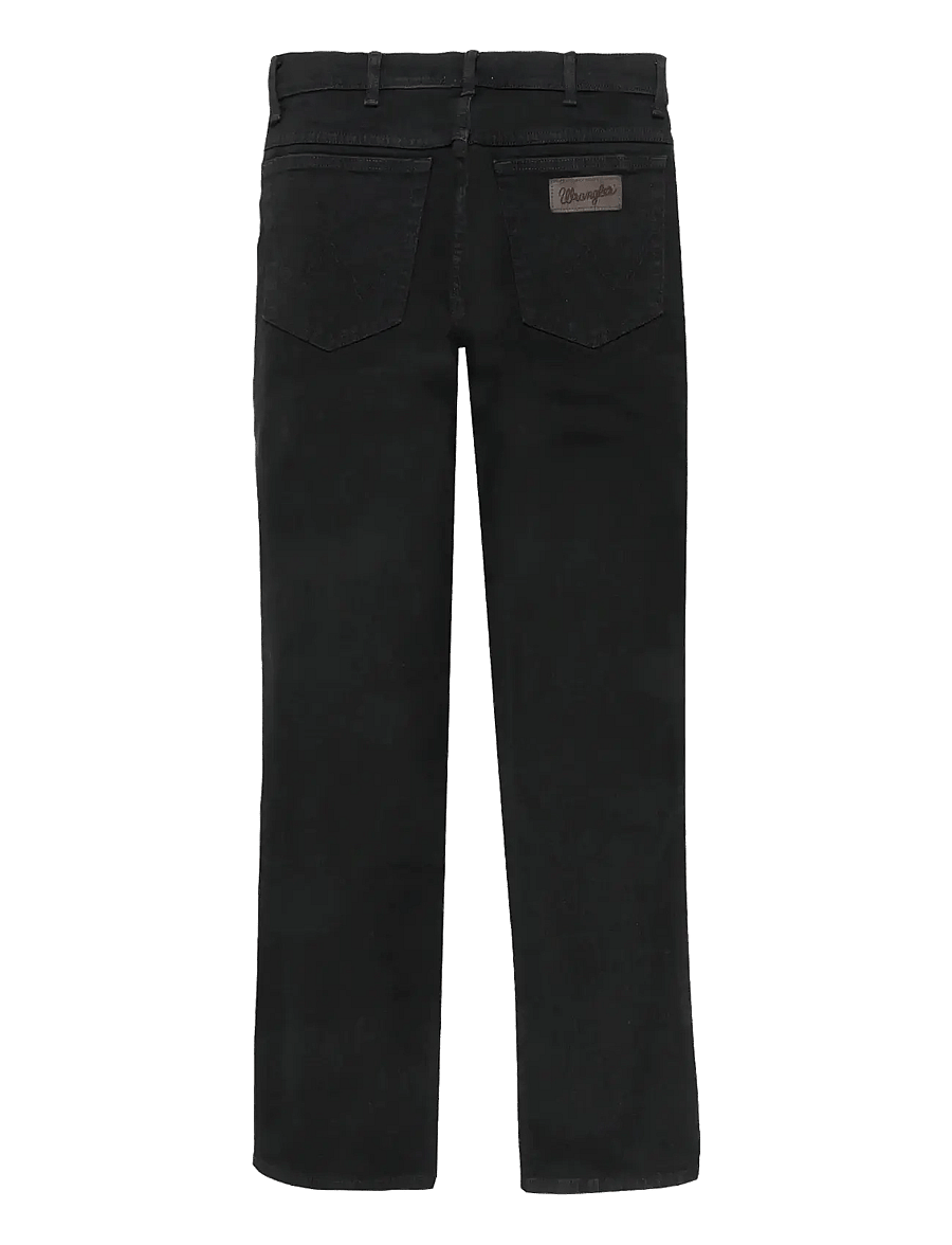 Wrangler - TEXAS - klassikalised teksad - black overdye - 2