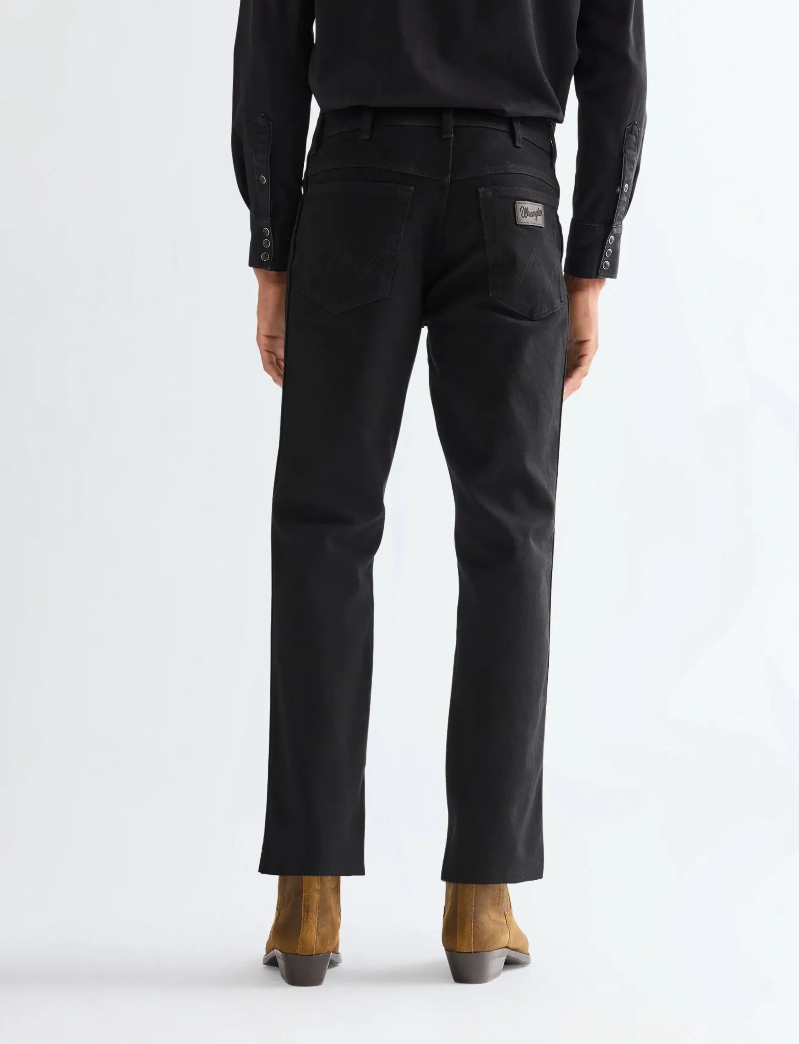 Wrangler - TEXAS - regular jeans - black overdye - 3
