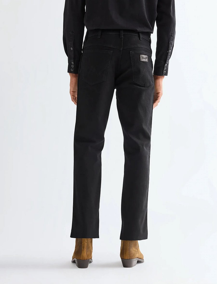 Wrangler - TEXAS - klassikalised teksad - black overdye - 3