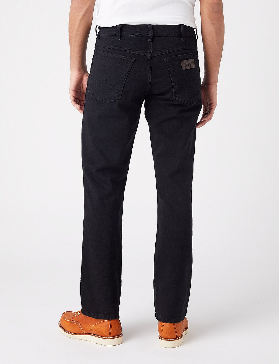 Wrangler - Texas - regular jeans - black overdye - 3
