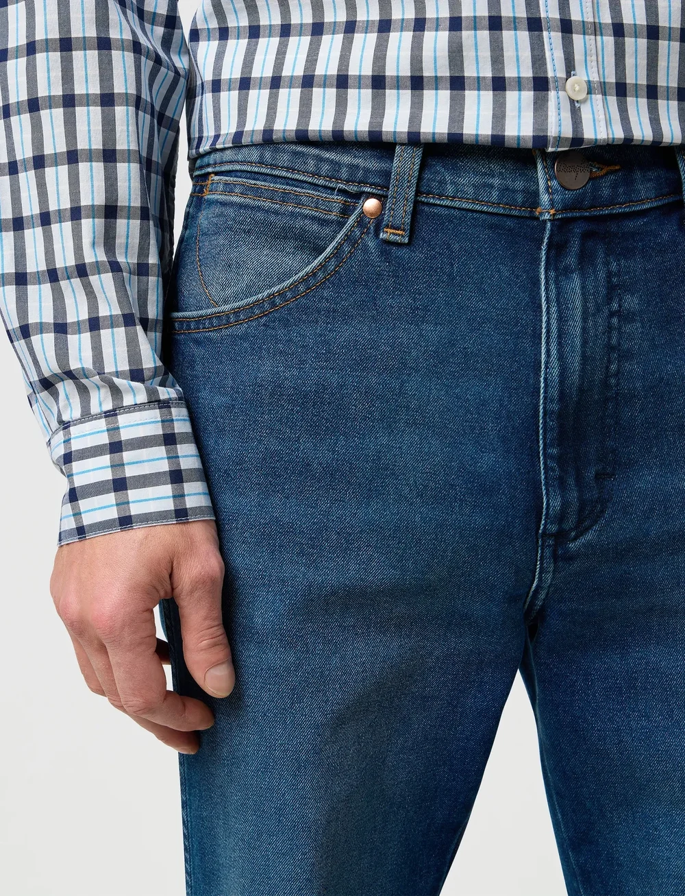 Wrangler - WRANCHER - regular jeans - old habits - 5