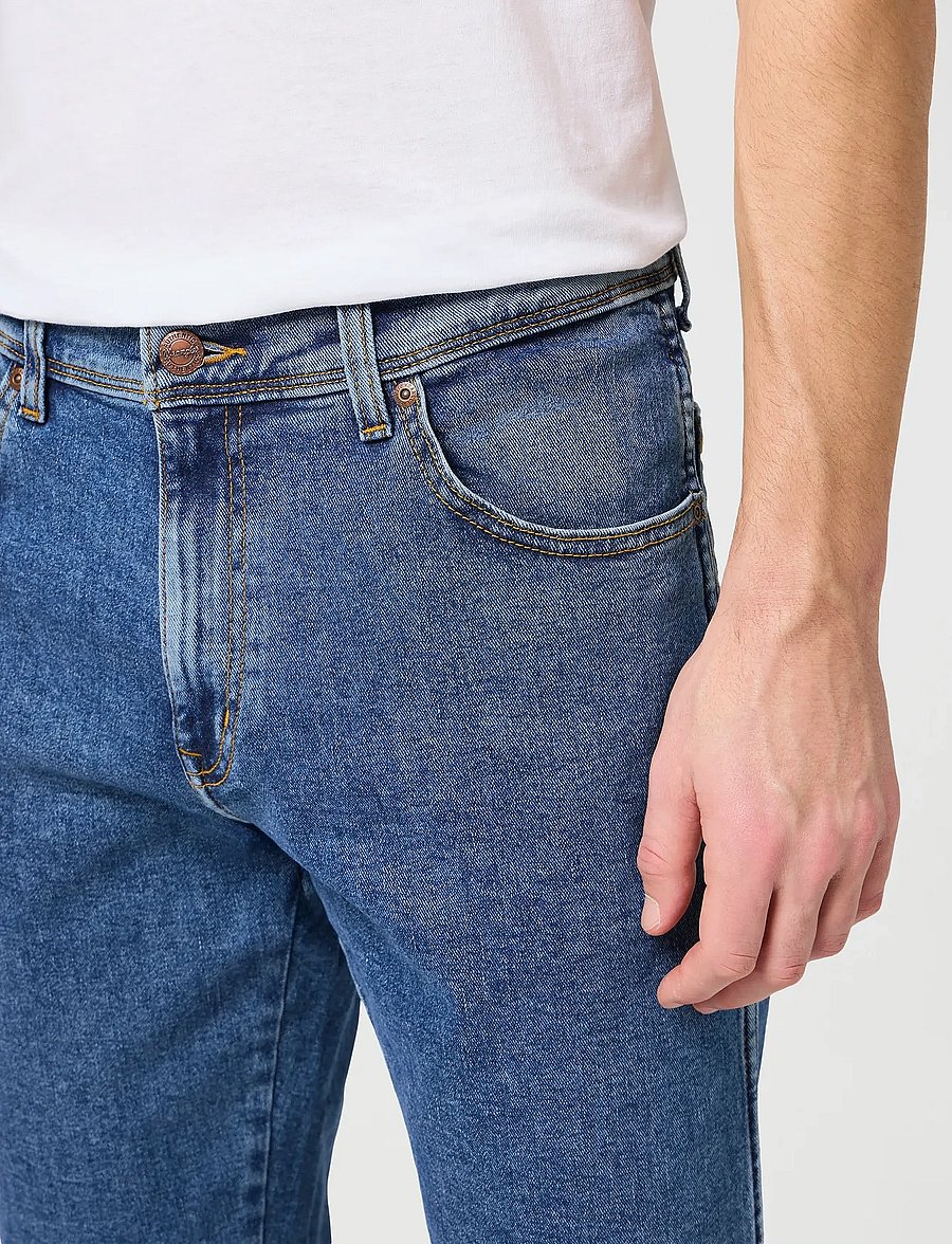 Wrangler - TEXAS - regular jeans - stonewash - 5