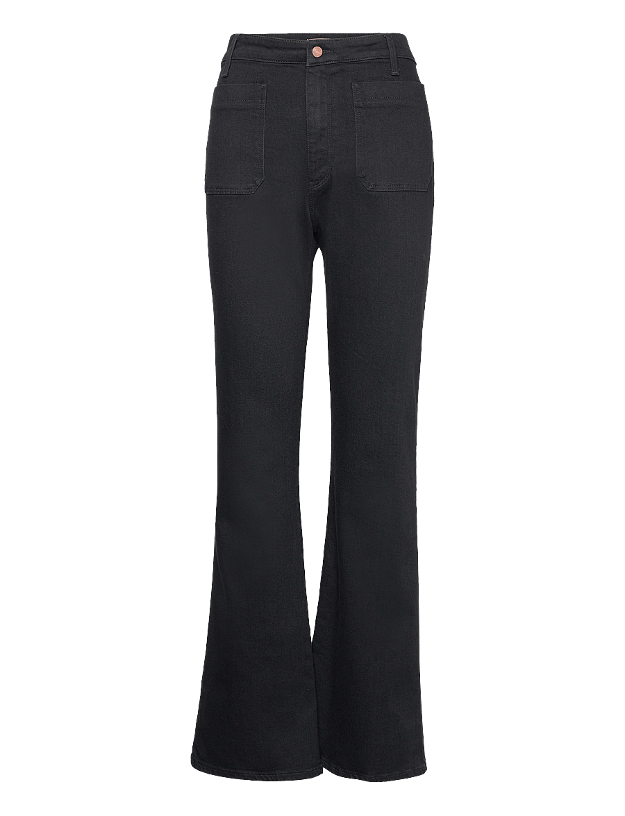Wrangler - FLARE - utsvängda jeans - retro black - 1