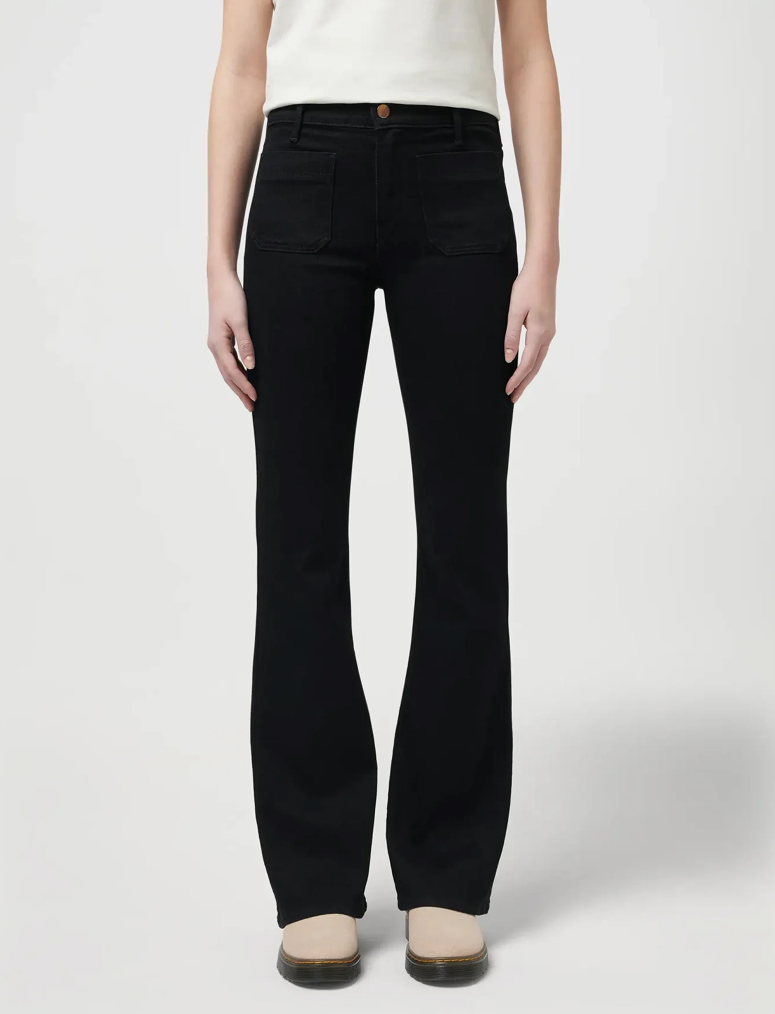 Wrangler FLARE - Ostja valik - RETRO BLACK / black