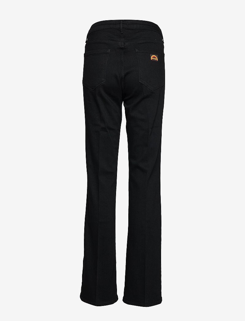 Wrangler - FLARE - schlaghosen - retro black - 3