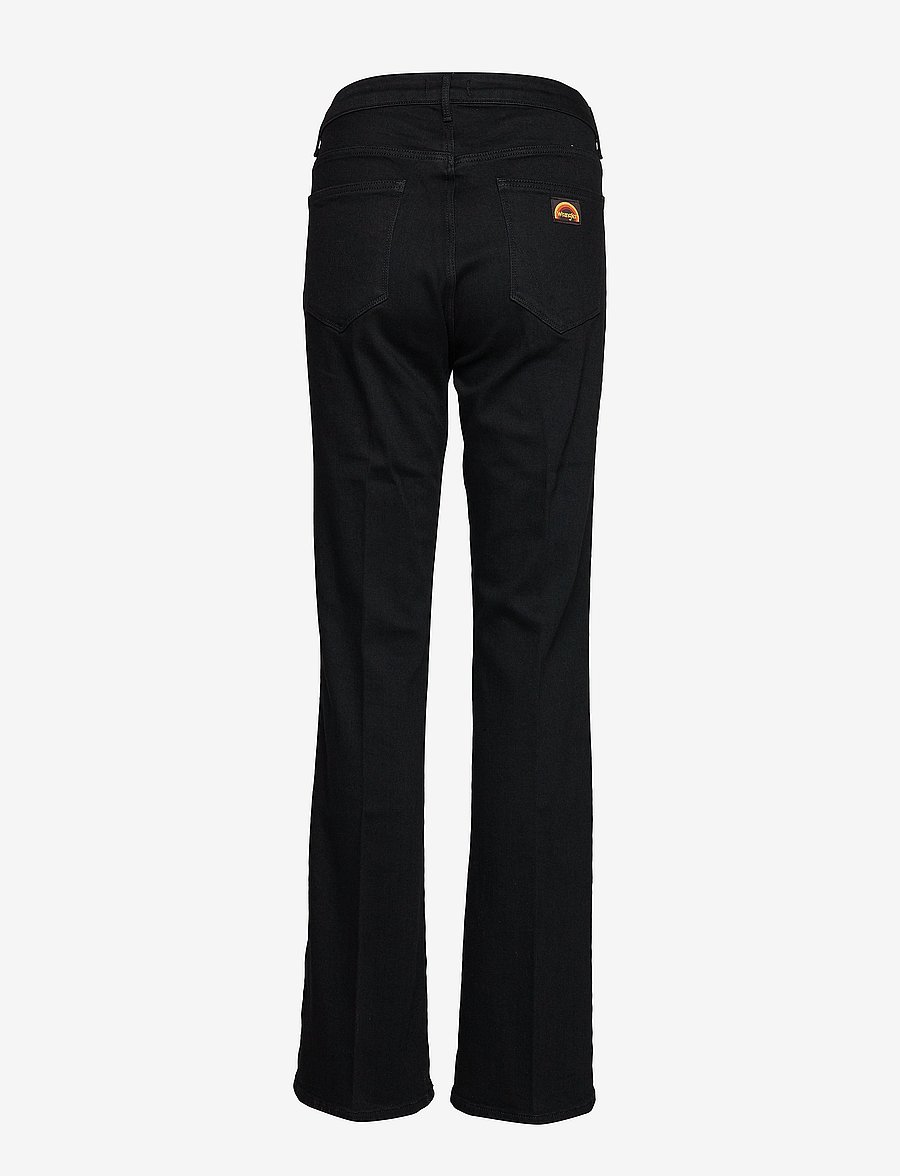 Wrangler - FLARE - alt eriti laia säärega teksad - retro black - 3