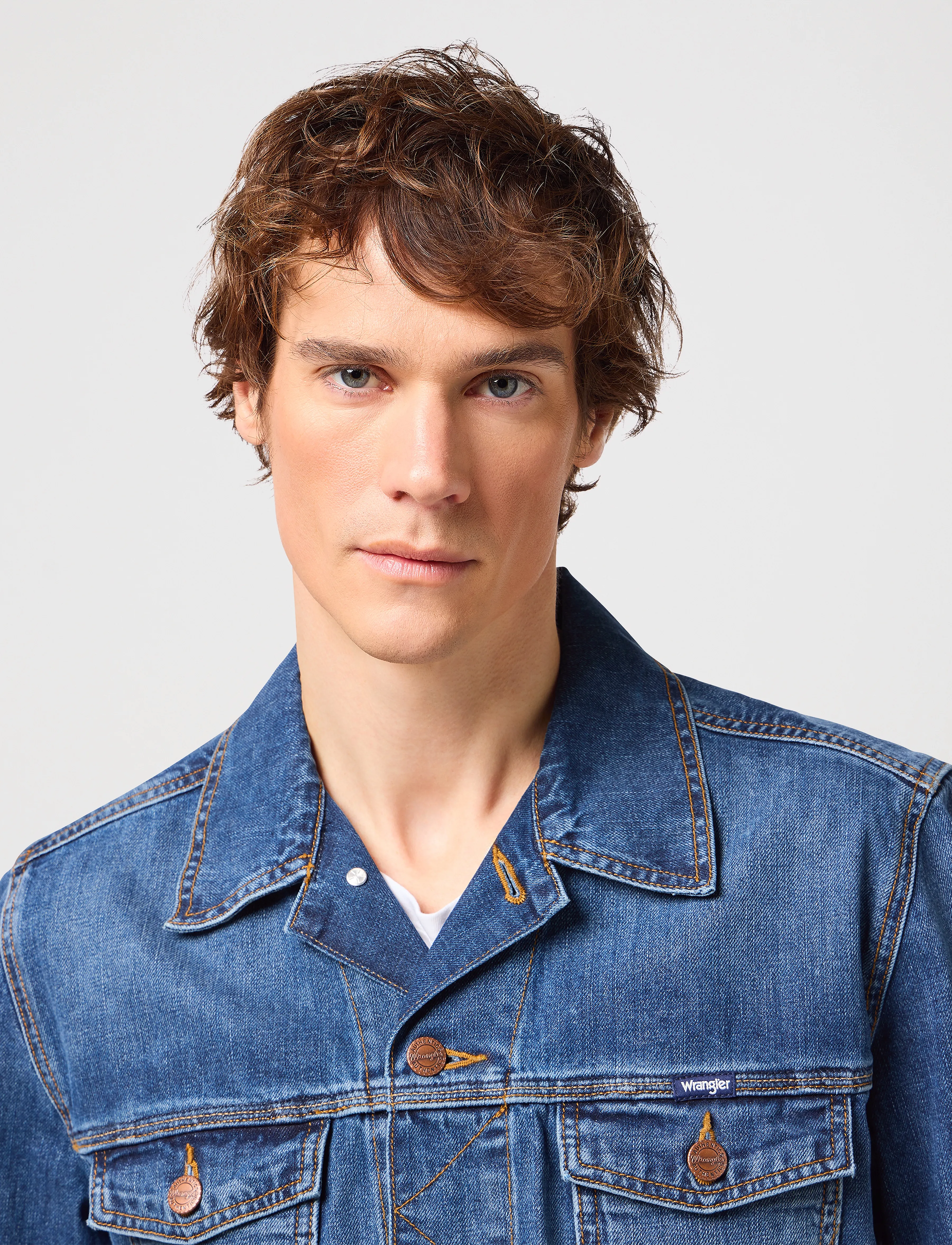 Wrangler - CLASSIC JACKET - frühlingsjacken - mid stone - 5