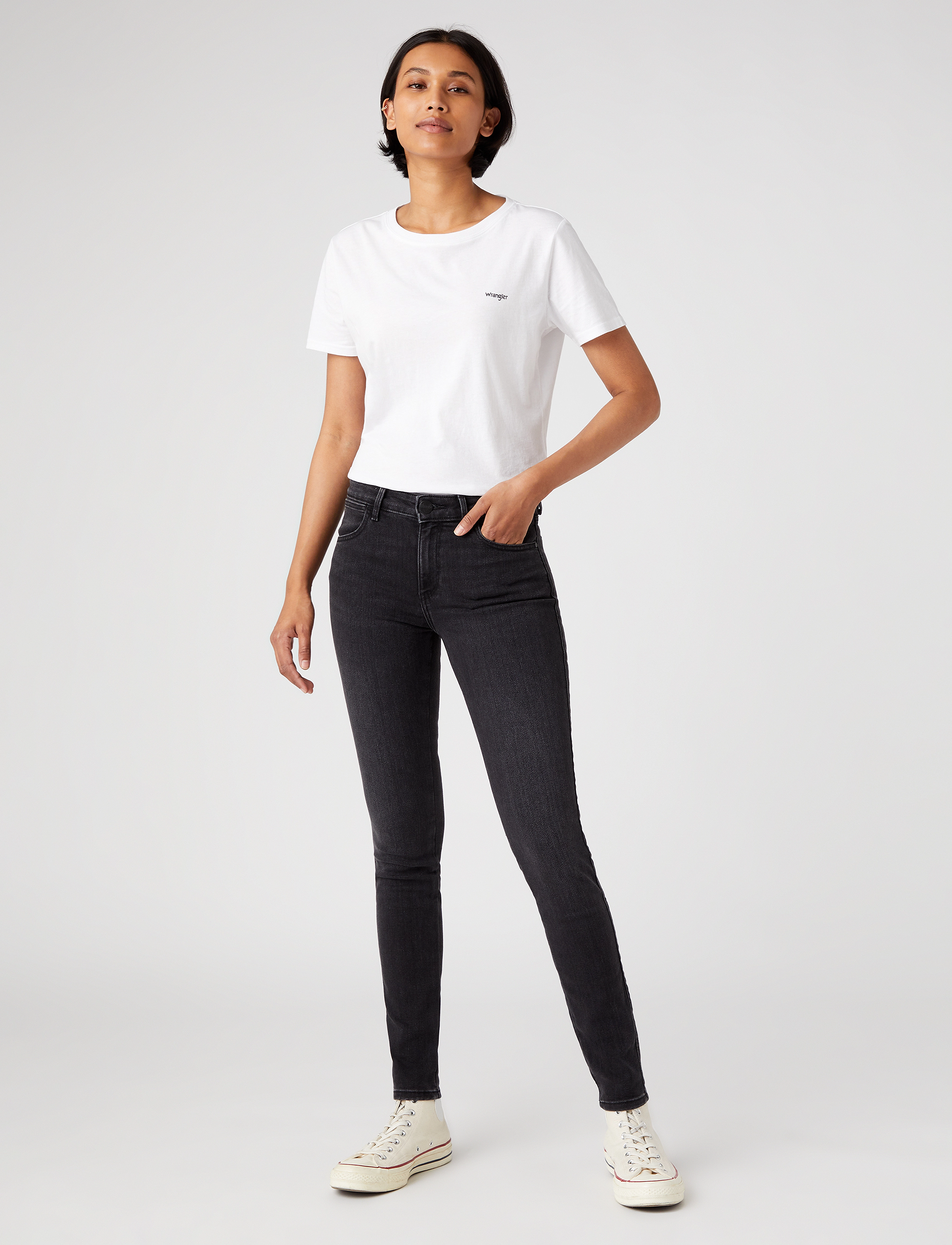 Wrangler - SKINNY - liibuvad teksad - soft nights - 3