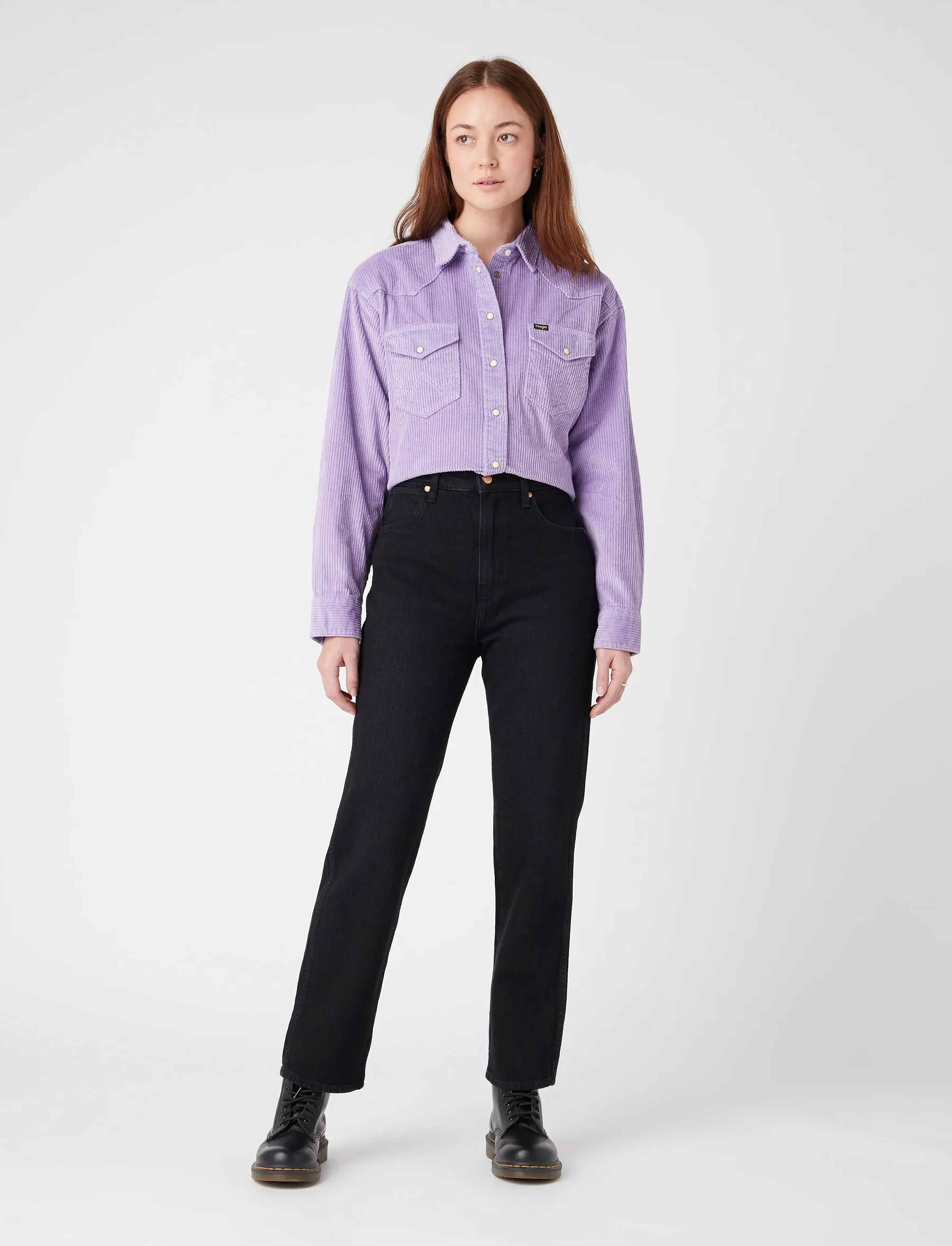 Wrangler WILD WEST - Transitional Layering - PRUDENCE / black