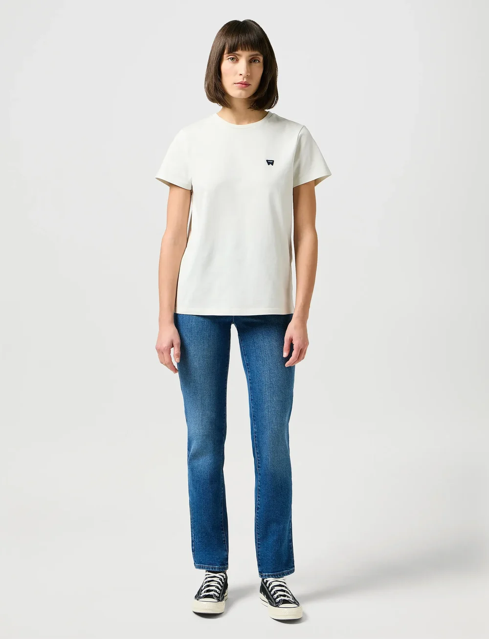 Wrangler - STRAIGHT - sirge säärega teksad - airblue - 3