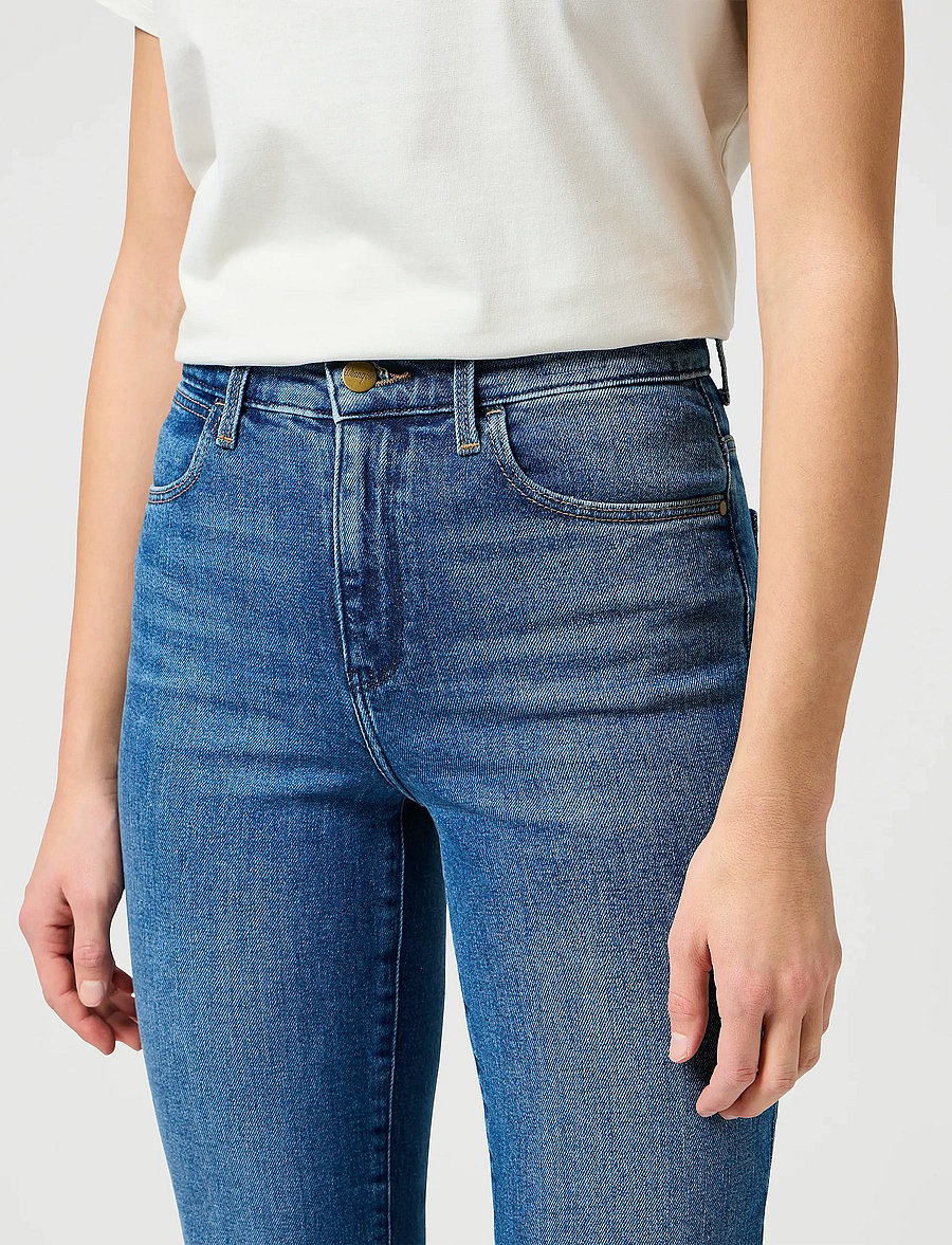 Wrangler - STRAIGHT - gerade jeans - airblue - 5