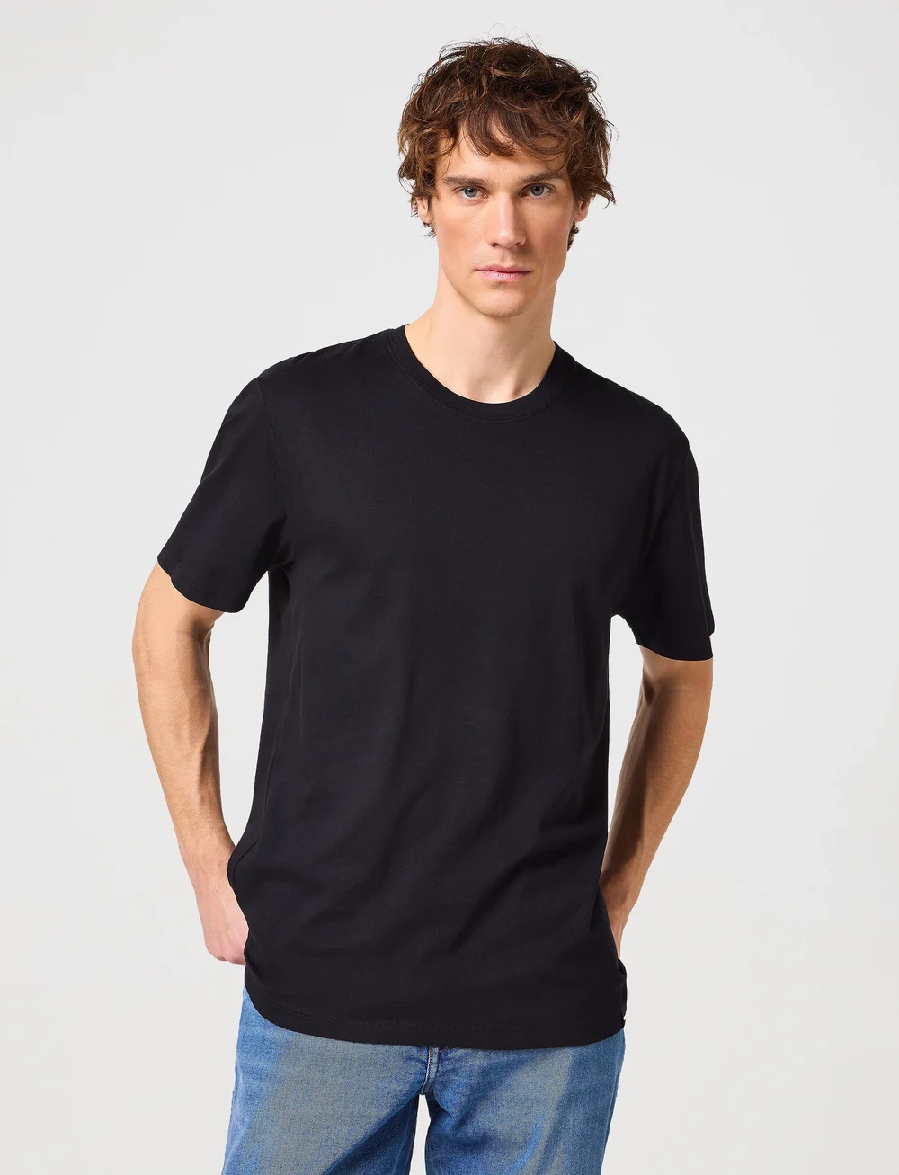 Wrangler - 2 PACK TEE - kortärmade t-shirts - black - 0