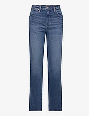 Wrangler - MOM STRAIGHT - džinsa bikses ar taisnām starām - smoke sea - 0