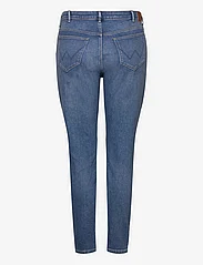 Wrangler - SKINNY - džinsa bikses ar šaurām starām - raven - 1