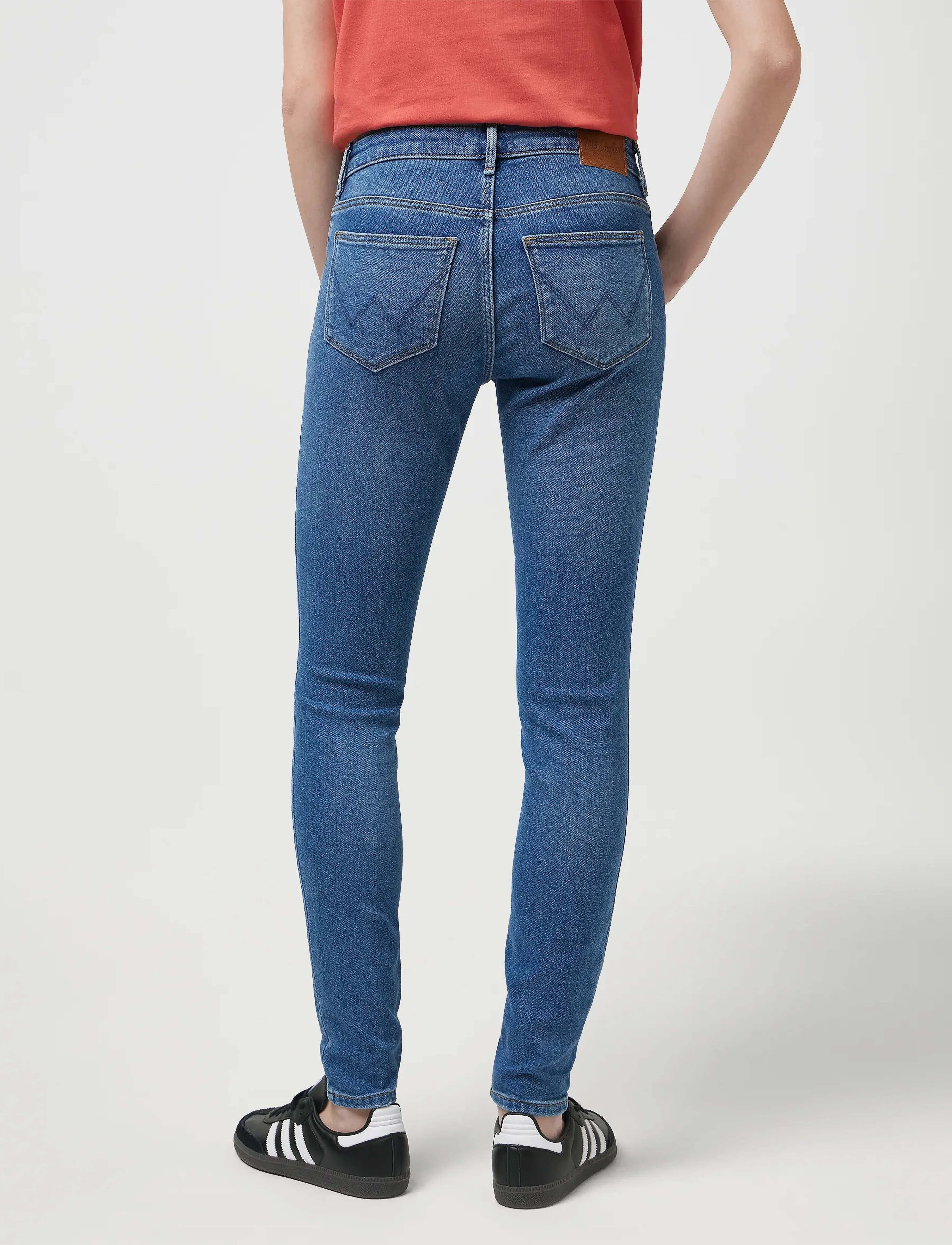 Wrangler - SKINNY - skinny jeans - raven - 4