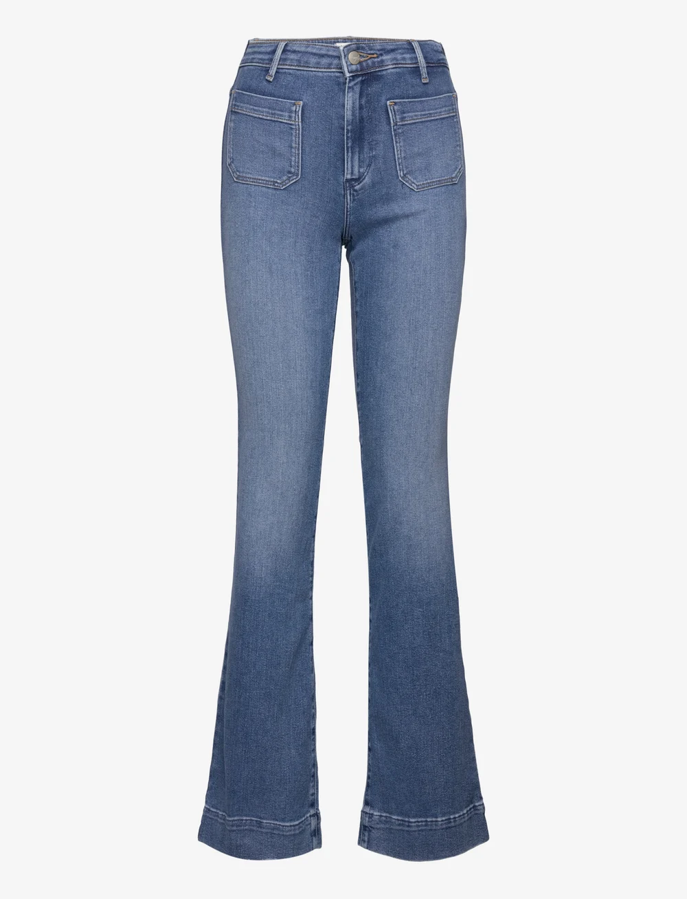 Wrangler - FLARE - utsvängda jeans - raven - 1