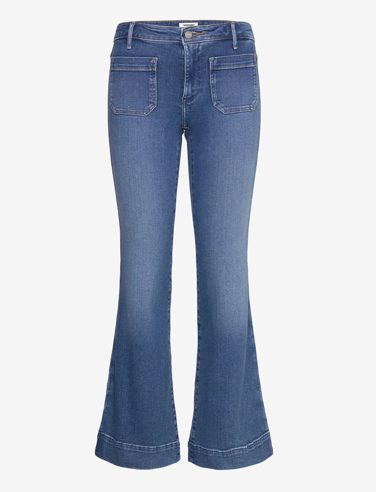 Wrangler - FLARE - flared jeans - raven - 0