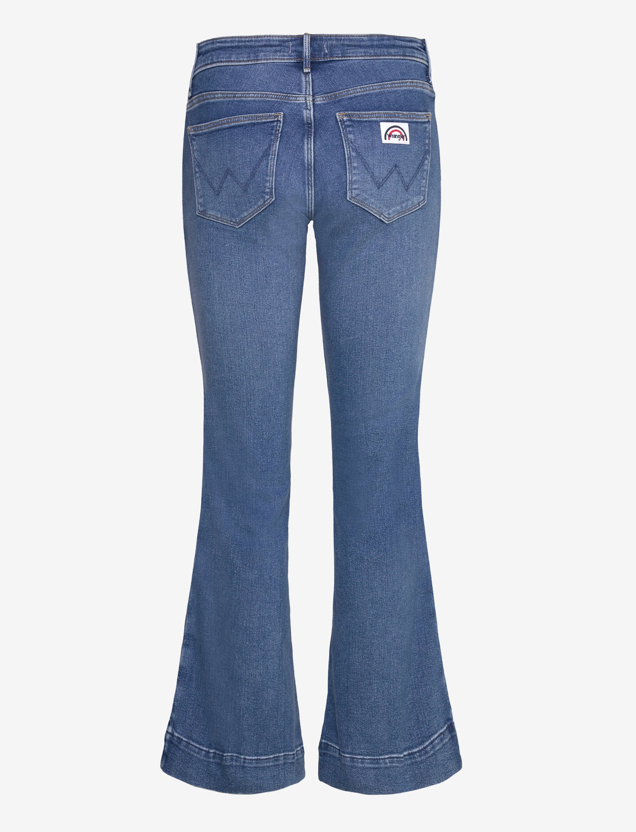 Wrangler - FLARE - flared jeans - raven - 1