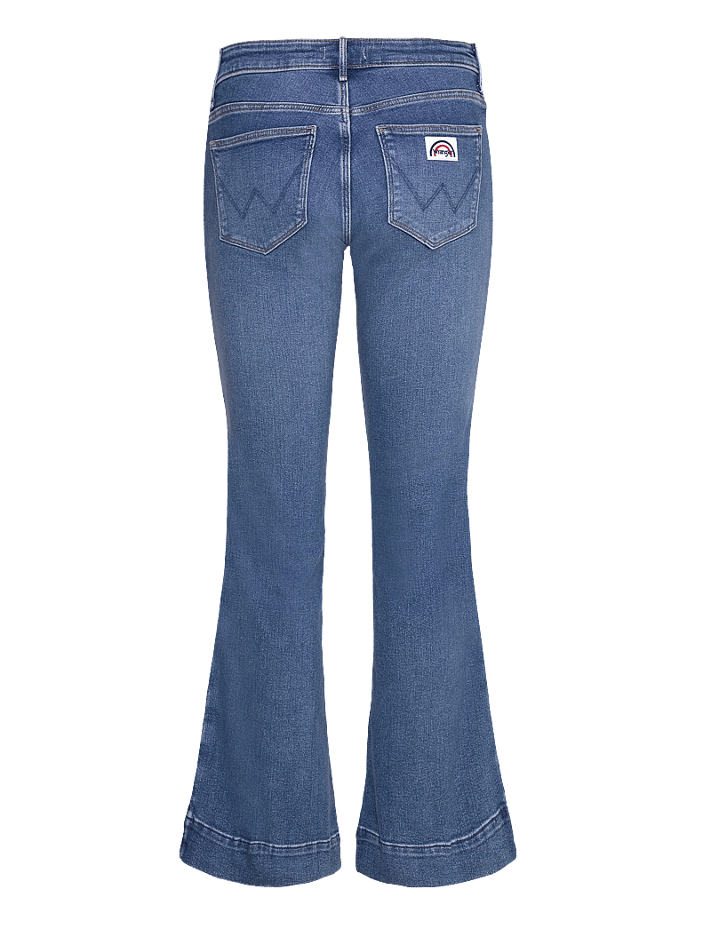 Wrangler - FLARE - alt eriti laia säärega teksad - raven - 2
