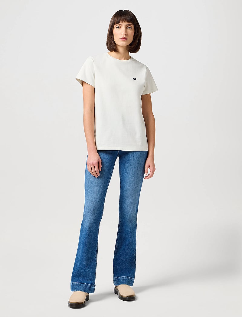 Wrangler - FLARE - alt eriti laia säärega teksad - raven - 3