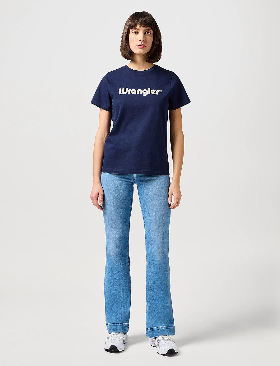 Wrangler - FLARE - leveälahkeiset farkut - hazel - 3